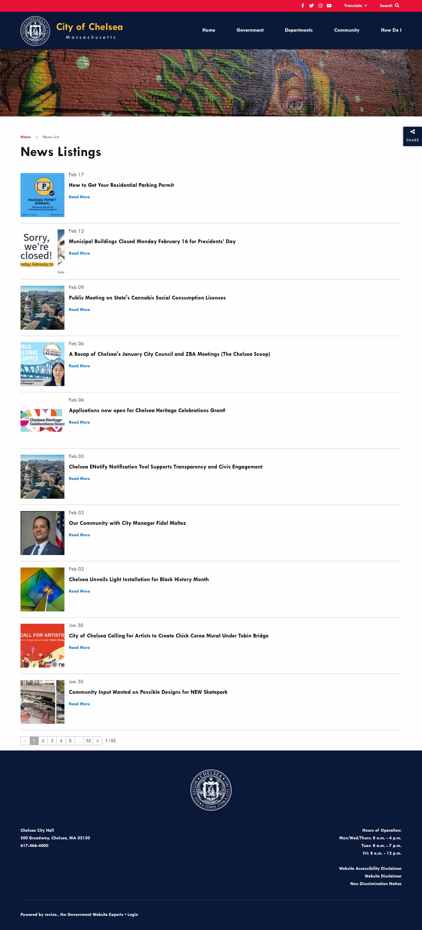 Latest website image capture