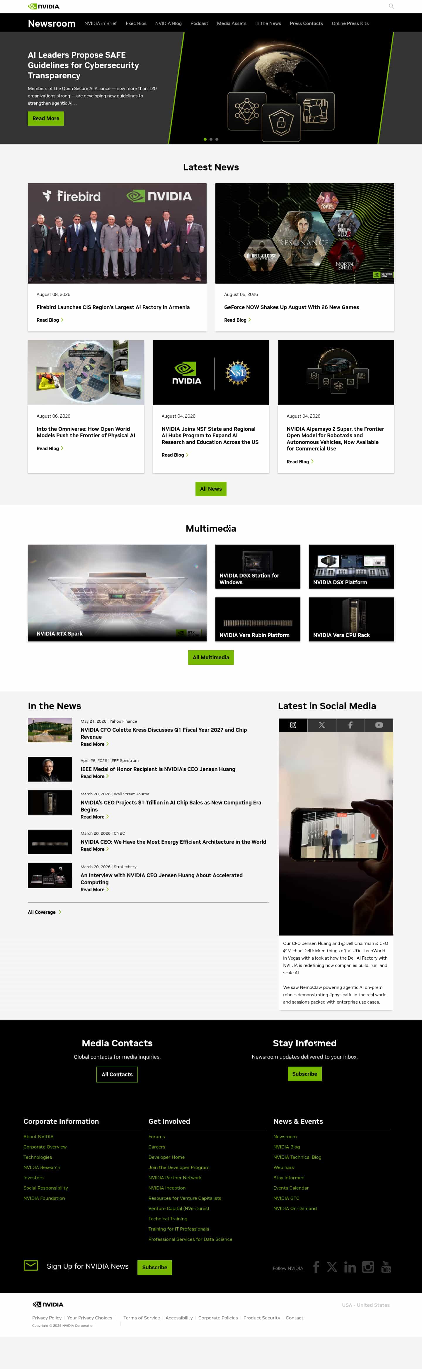 Latest website image capture