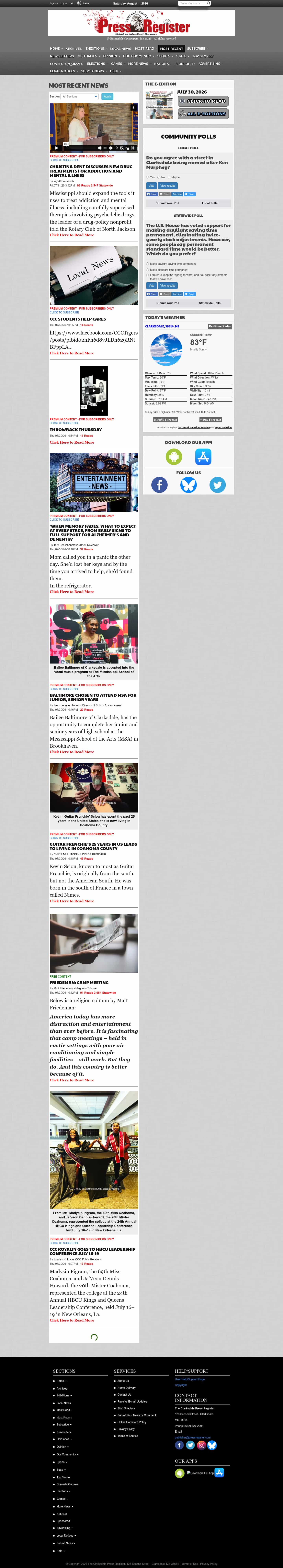 Latest website image capture