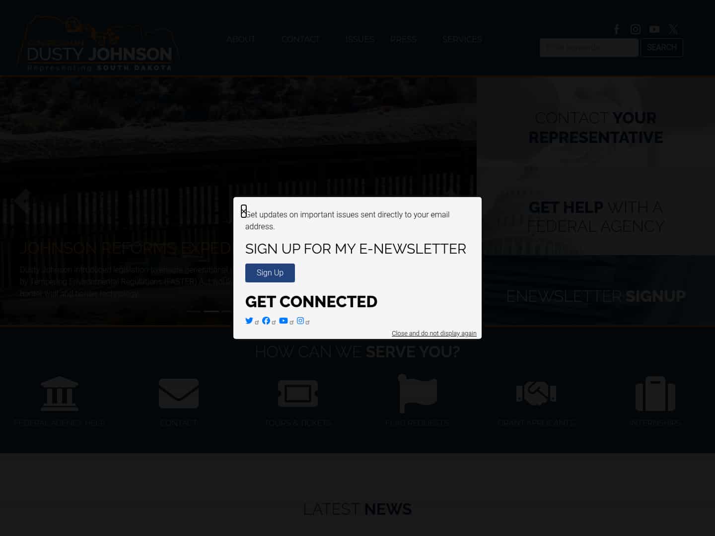 Latest website image capture