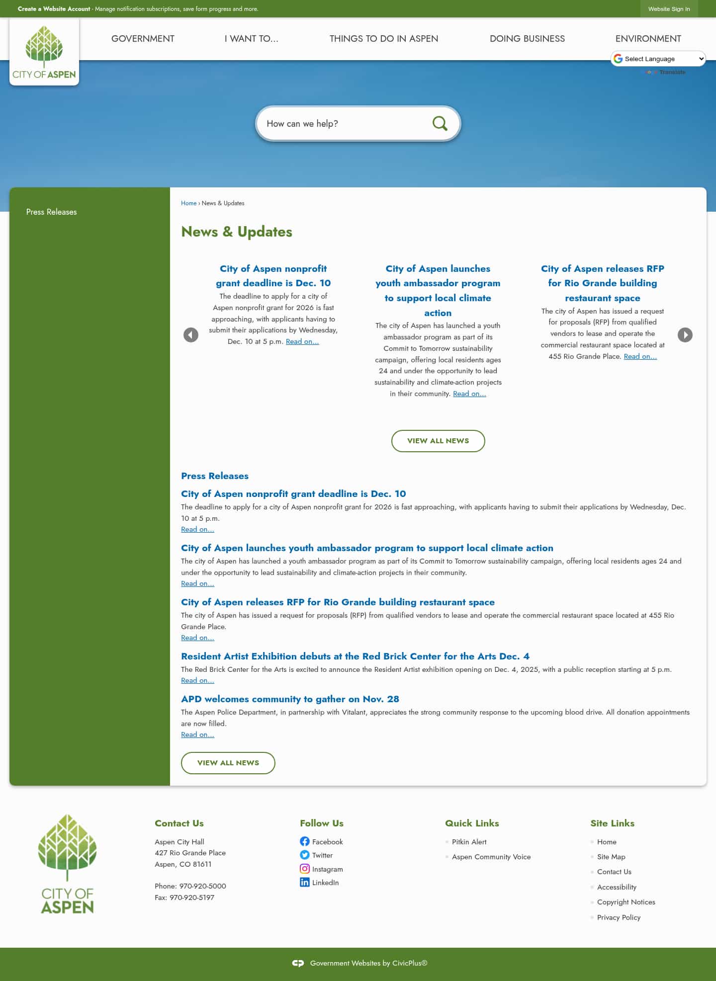 Latest website image capture