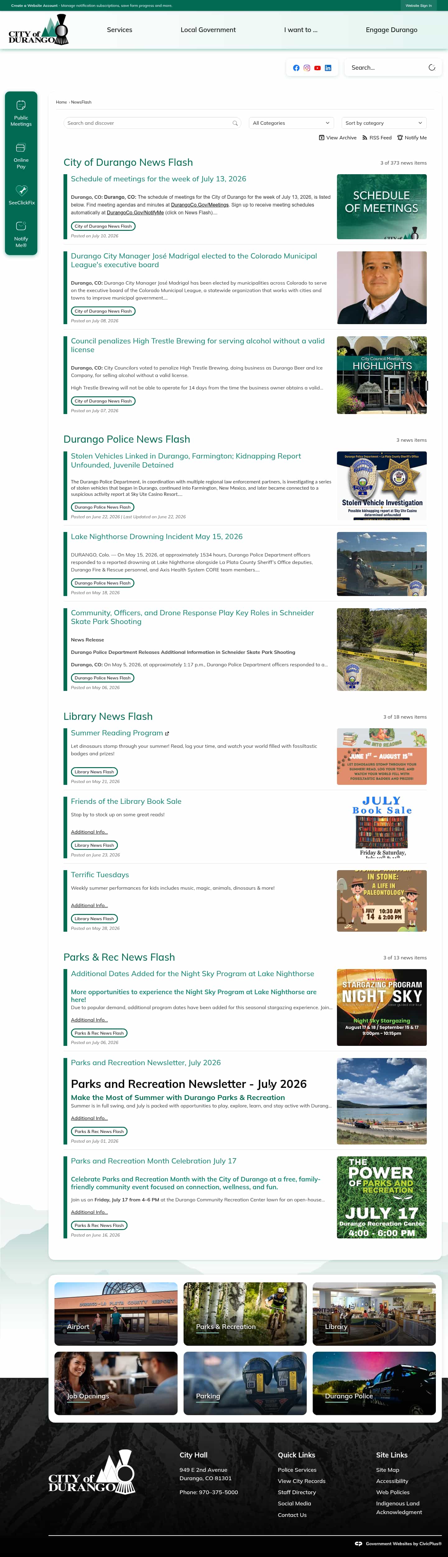 Latest website image capture