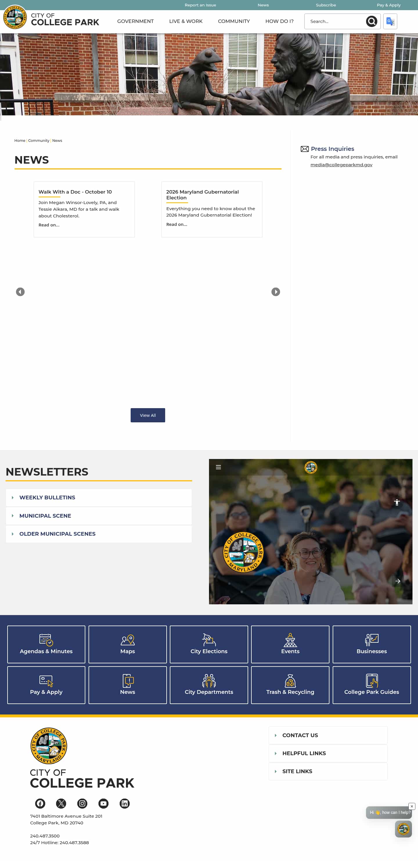 Latest website image capture