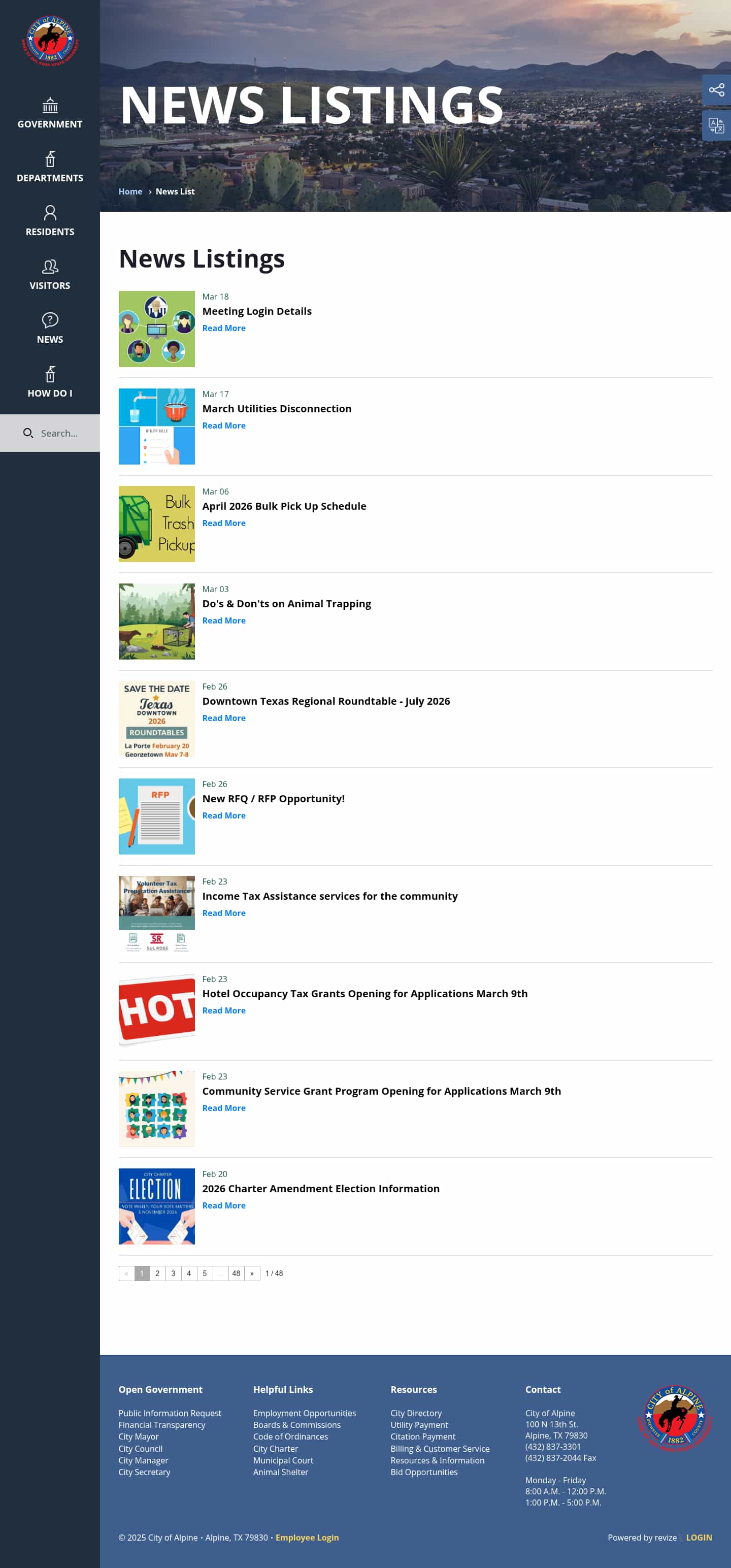 Latest website image capture