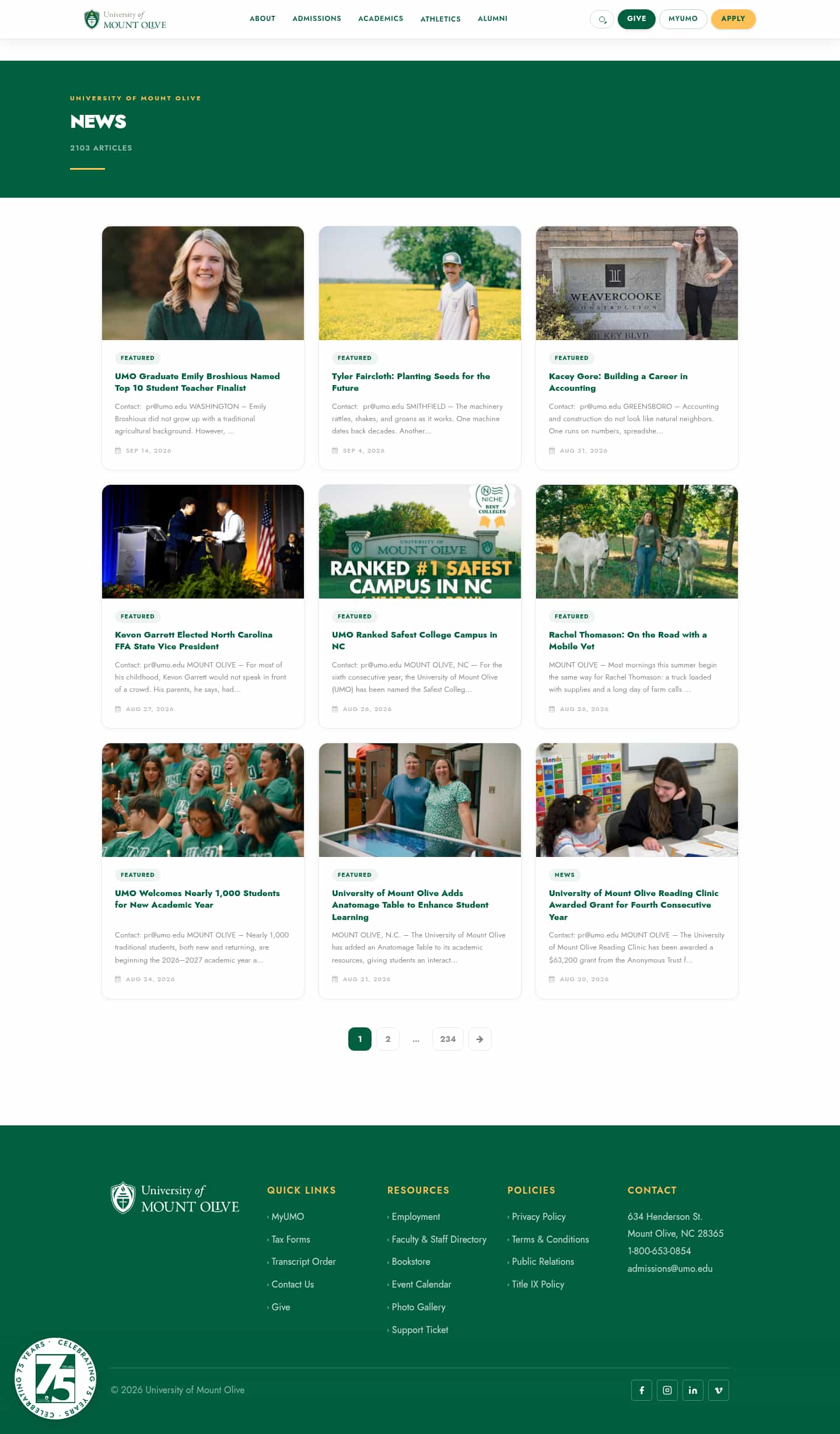 Latest website image capture