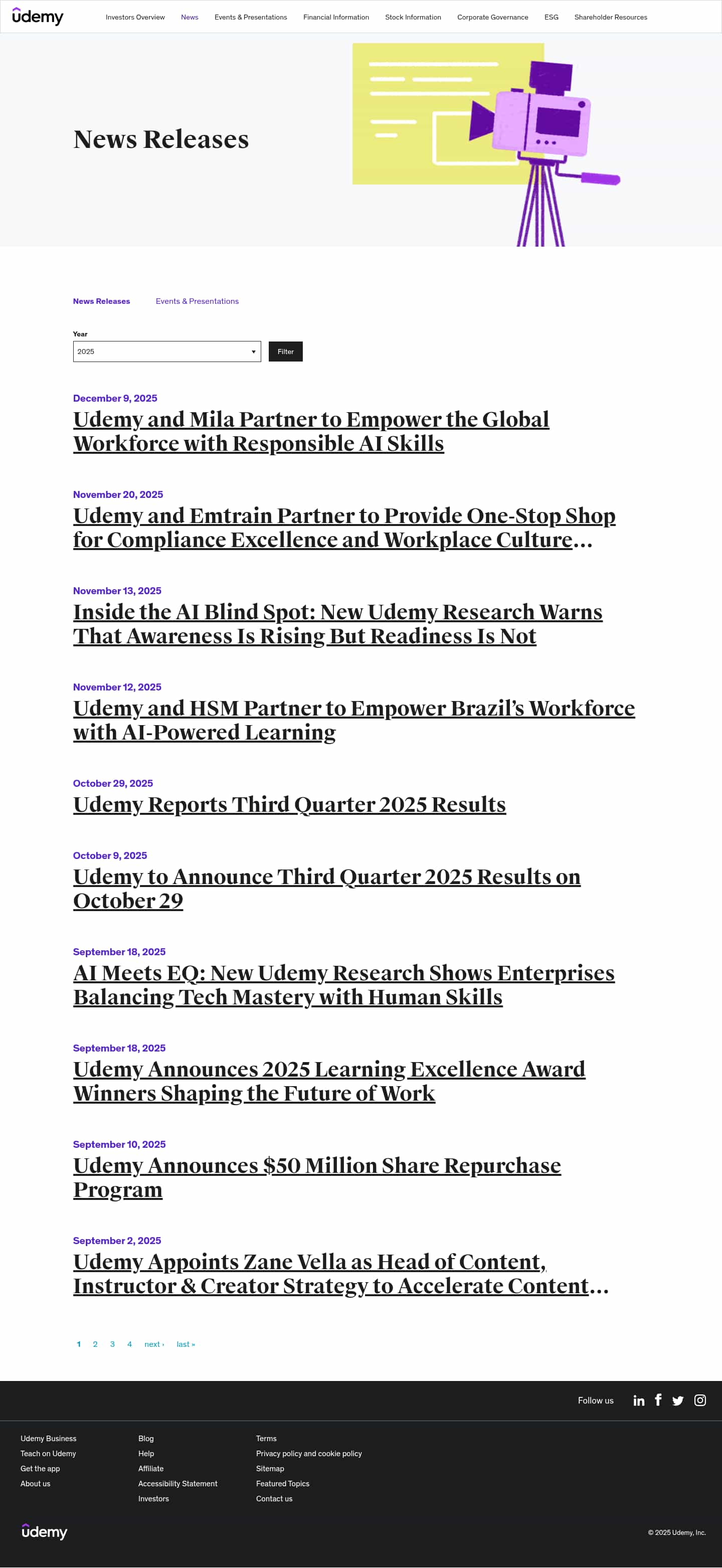 Latest website image capture