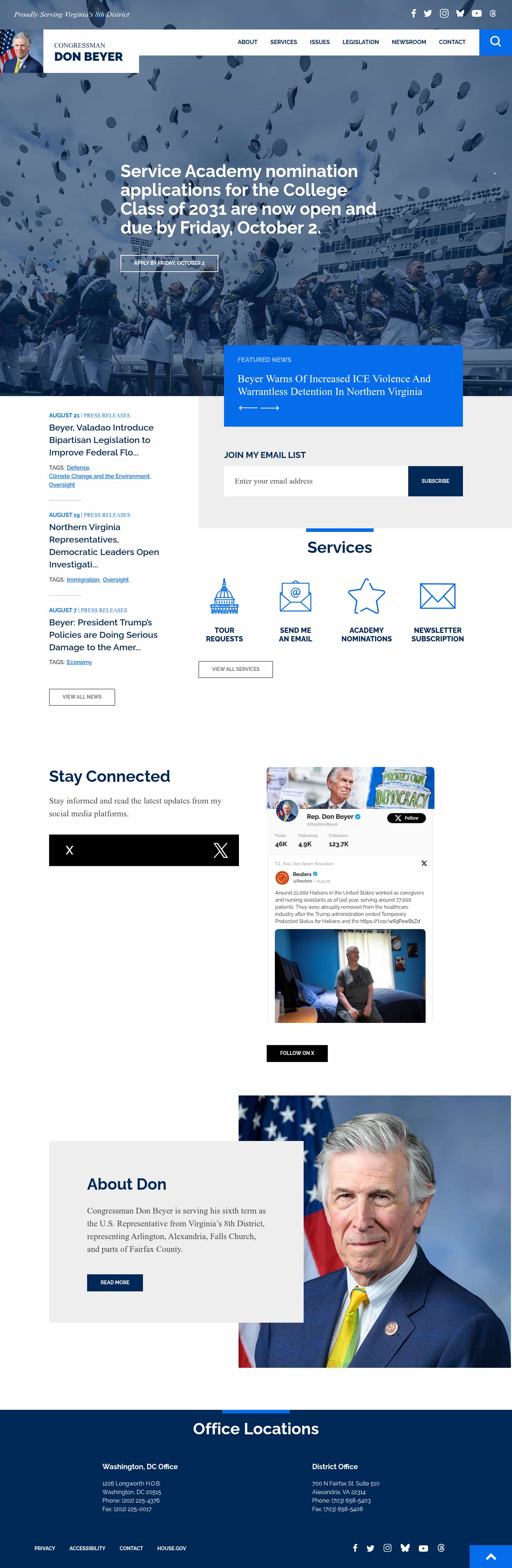 Latest website image capture