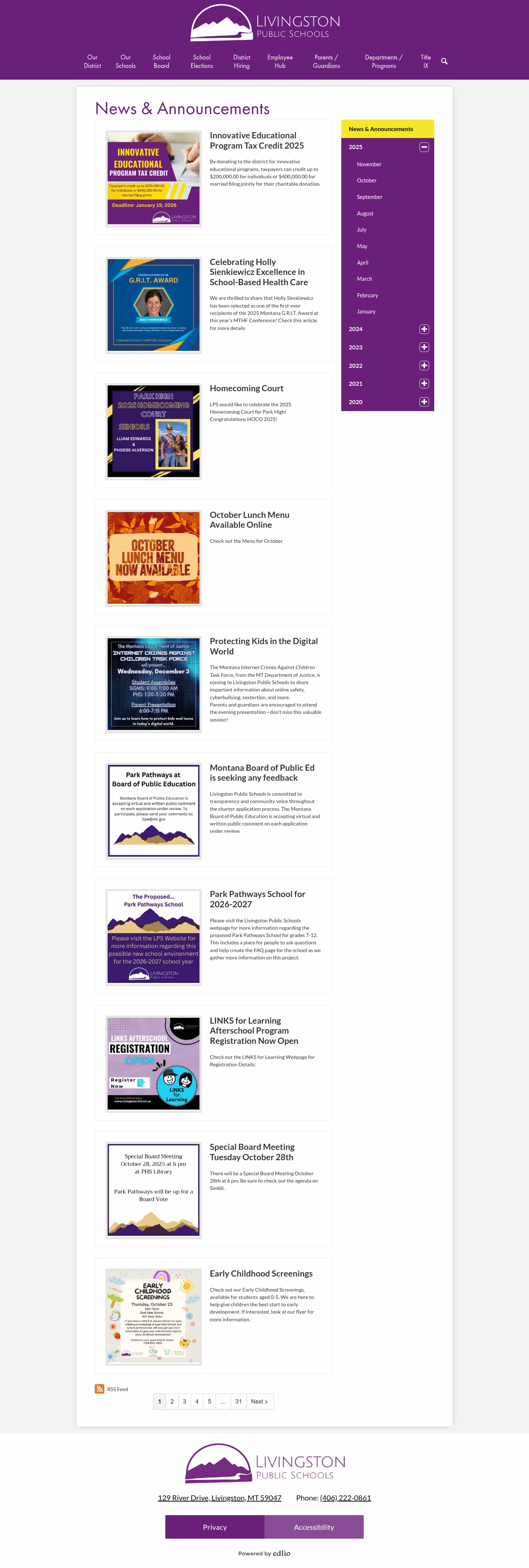 Latest website image capture