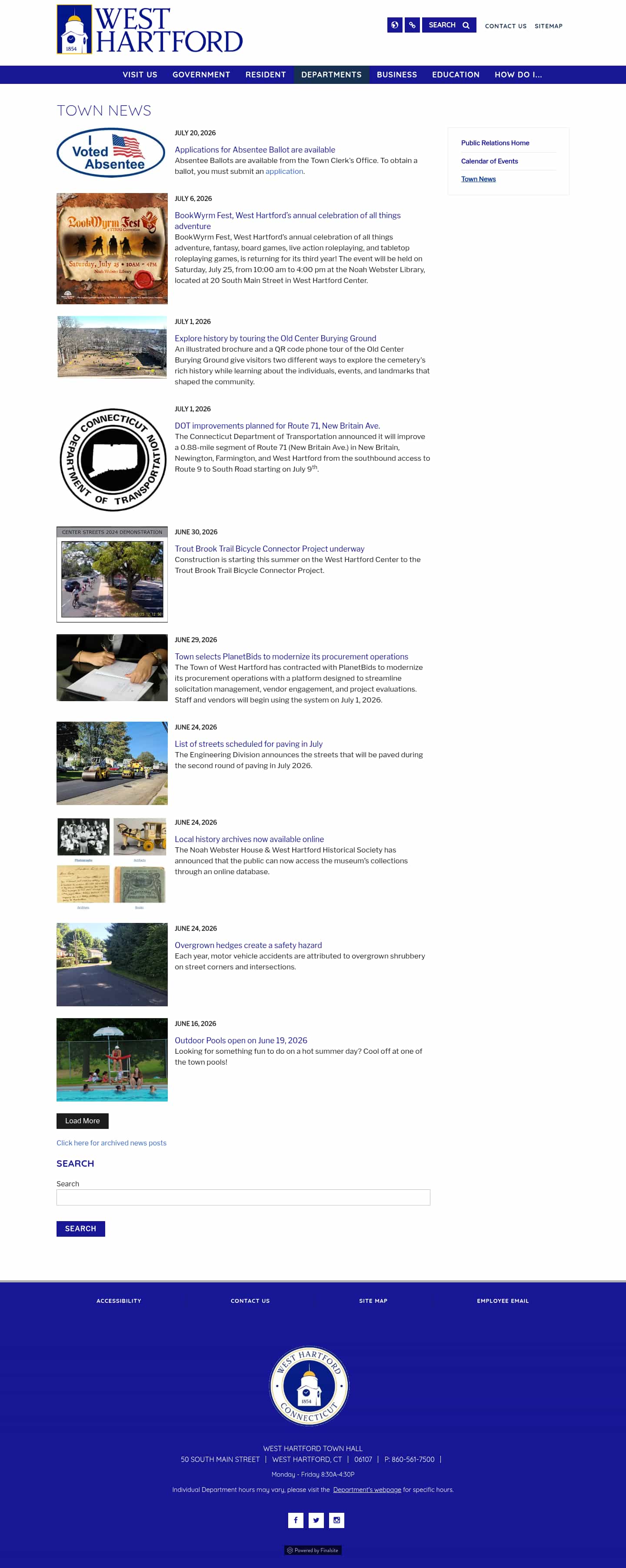 Latest website image capture