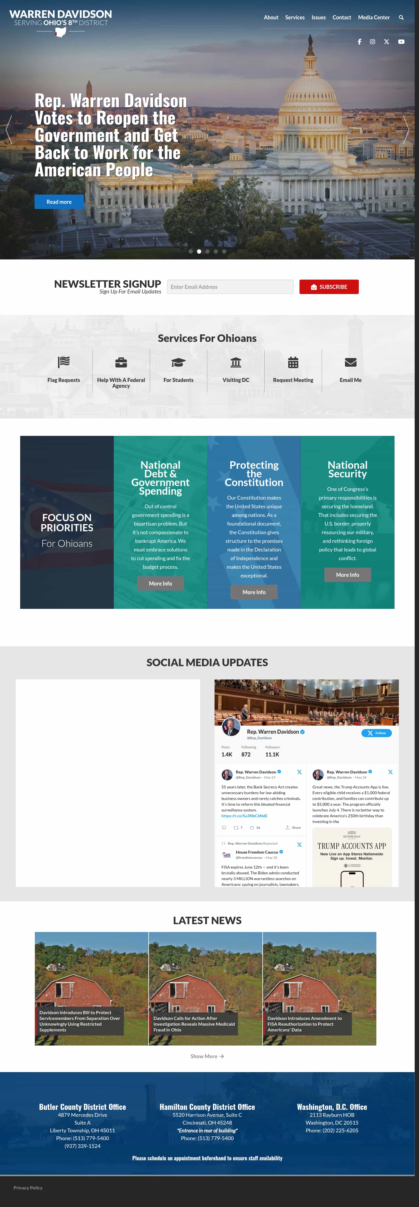 Latest website image capture