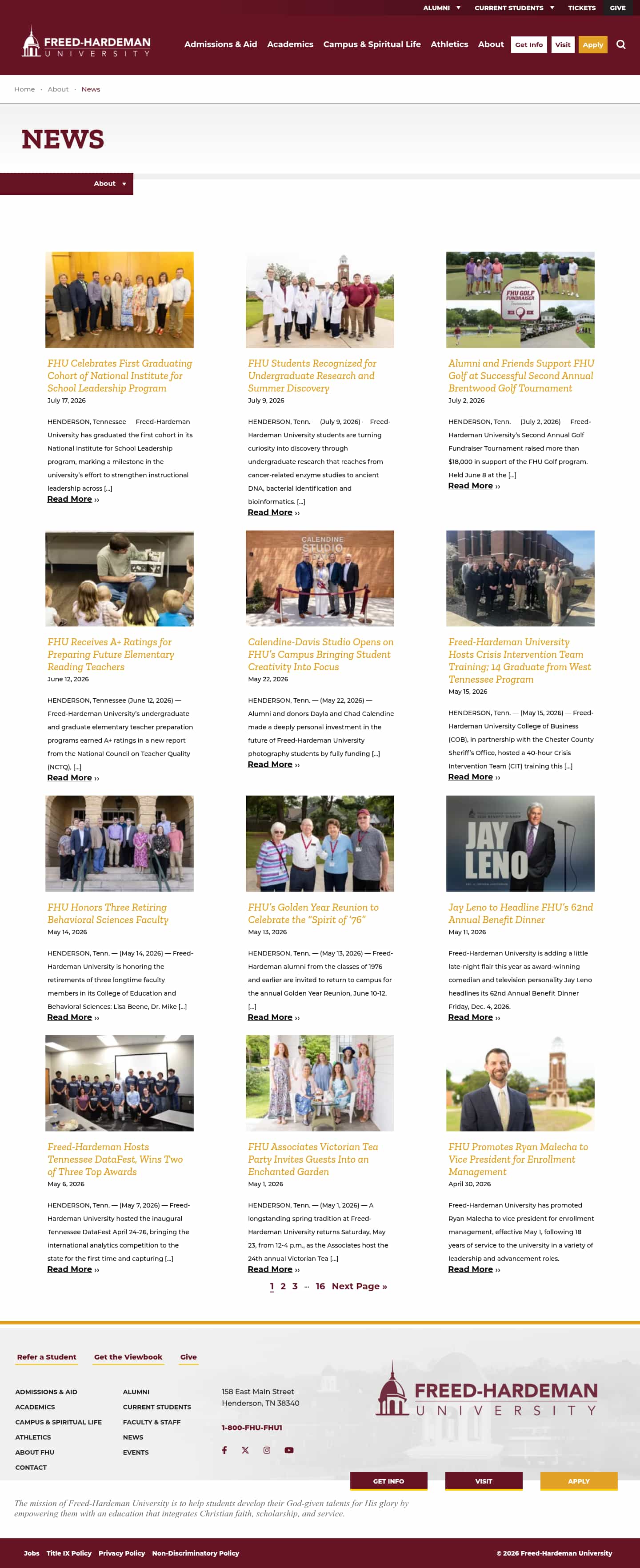 Latest website image capture