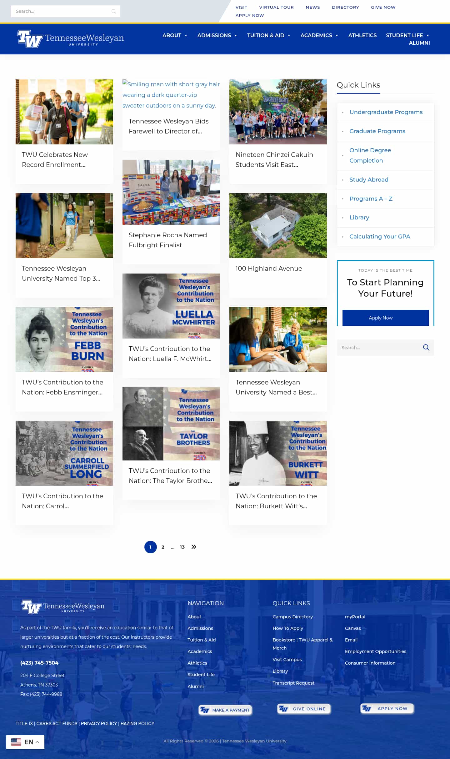 Latest website image capture