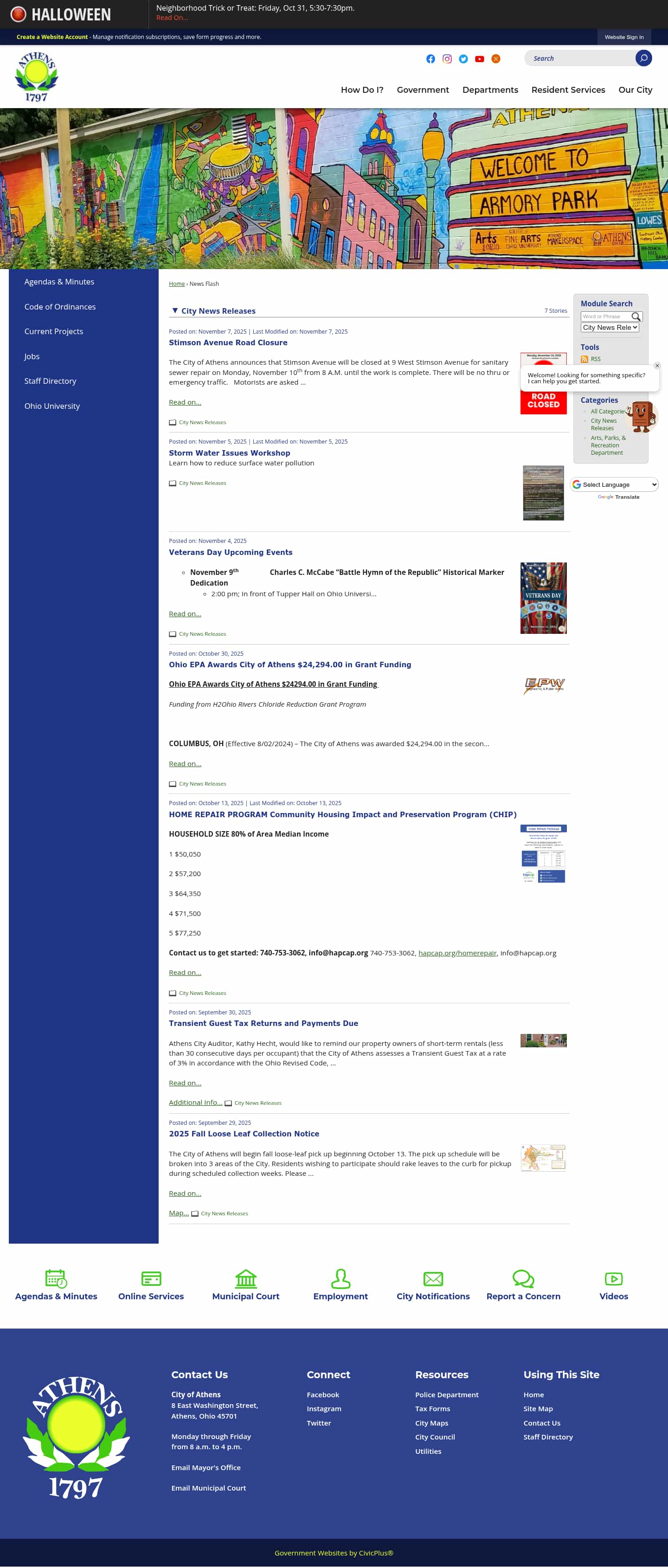 Latest website image capture