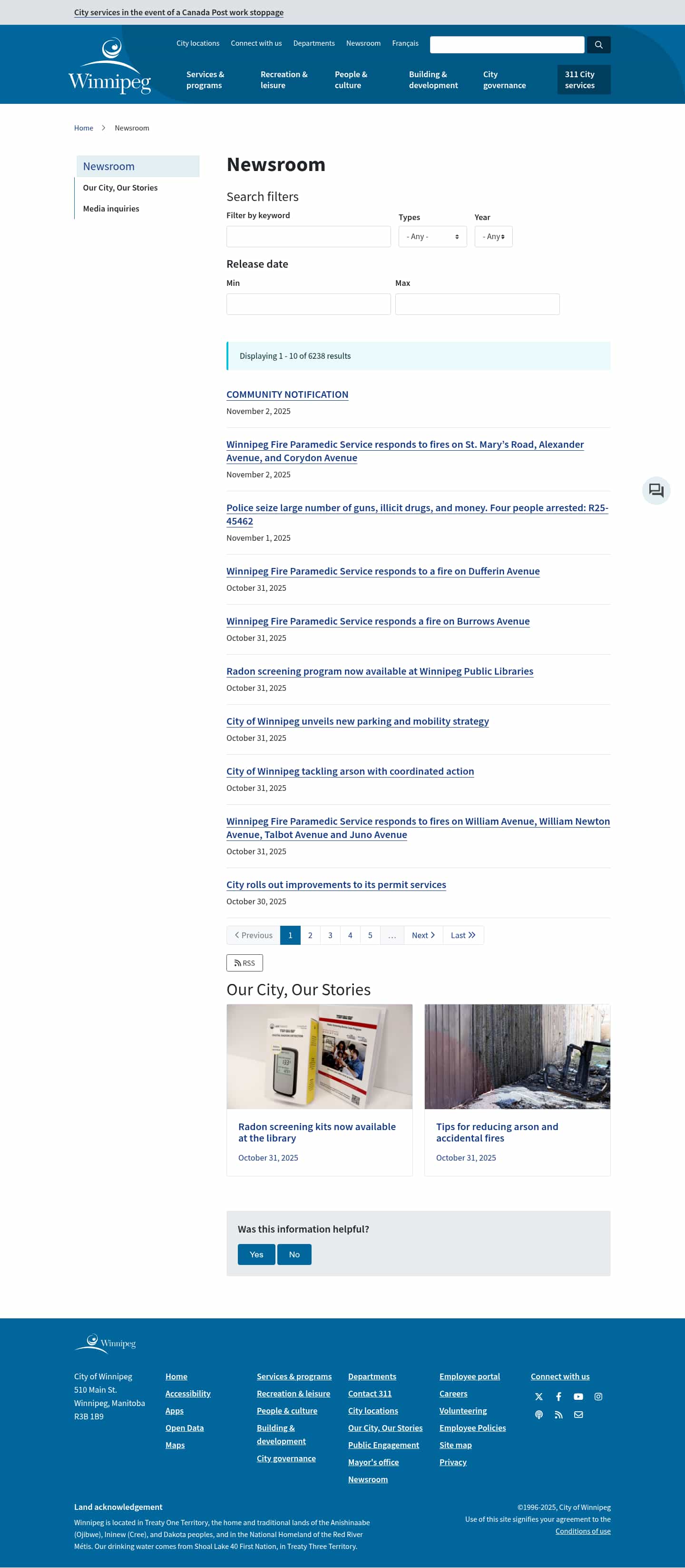 Latest website image capture