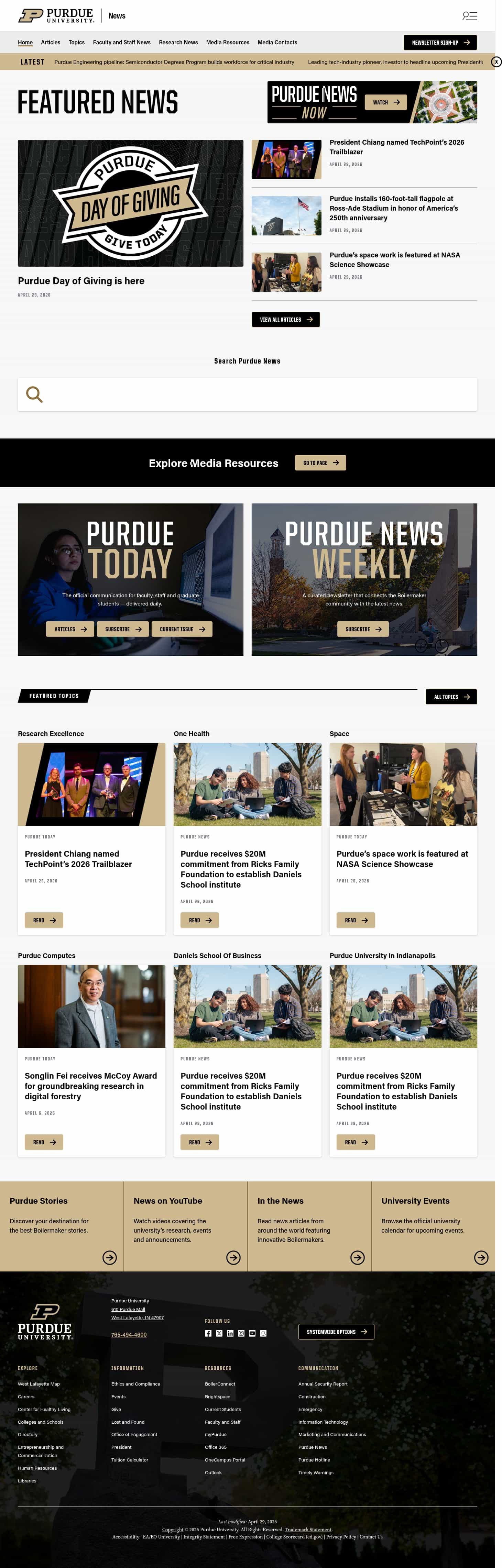Latest website image capture