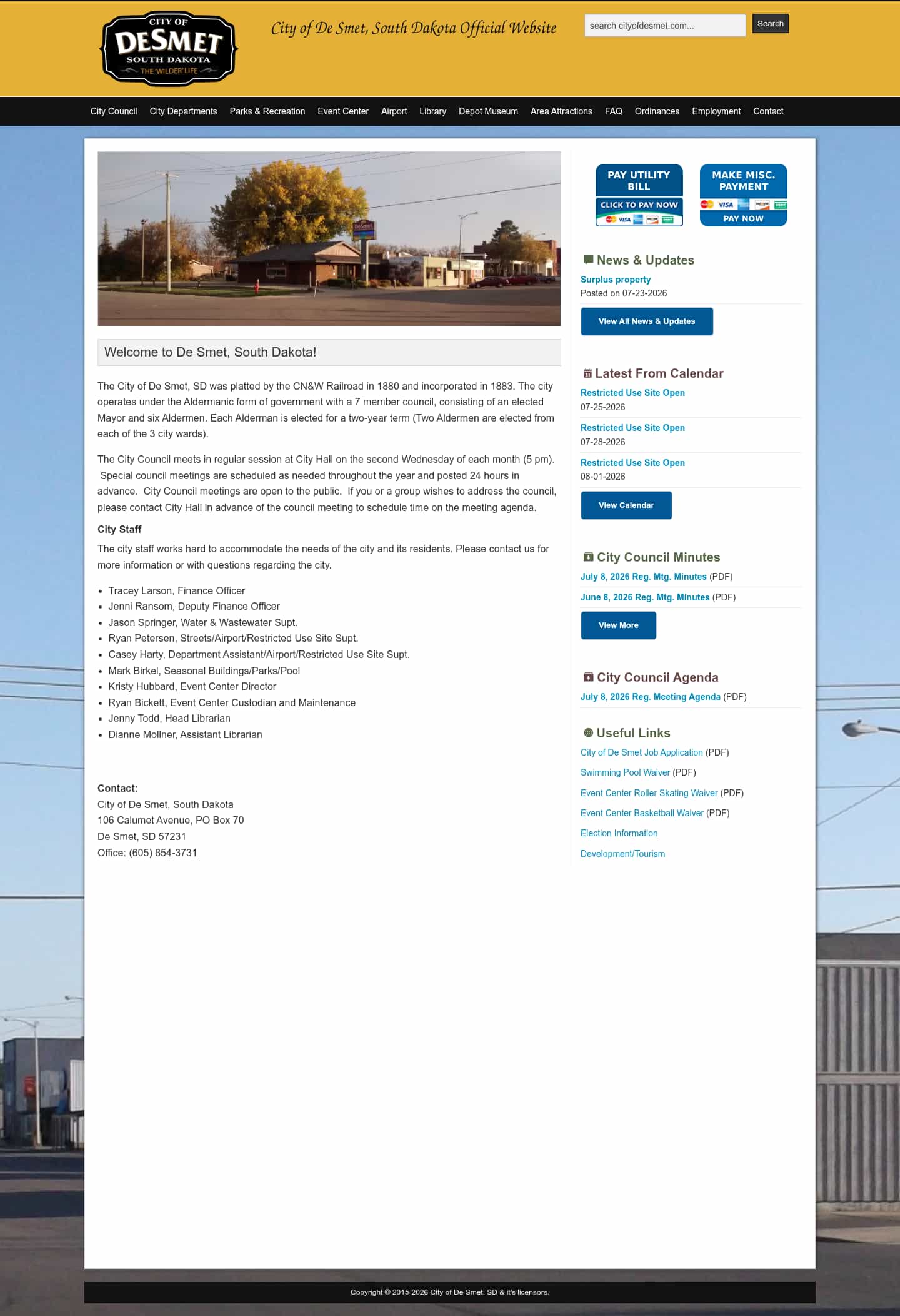 Latest website image capture