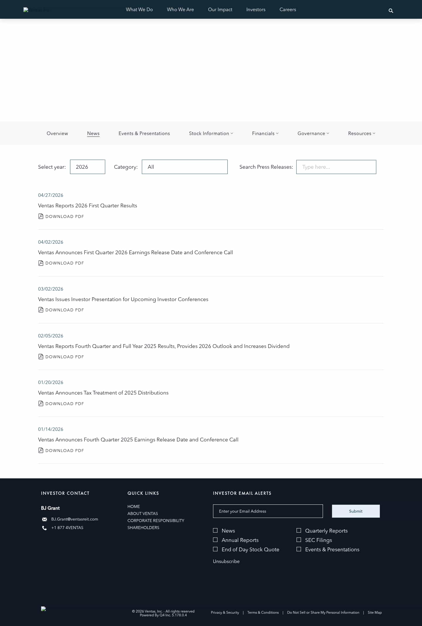 Latest website image capture