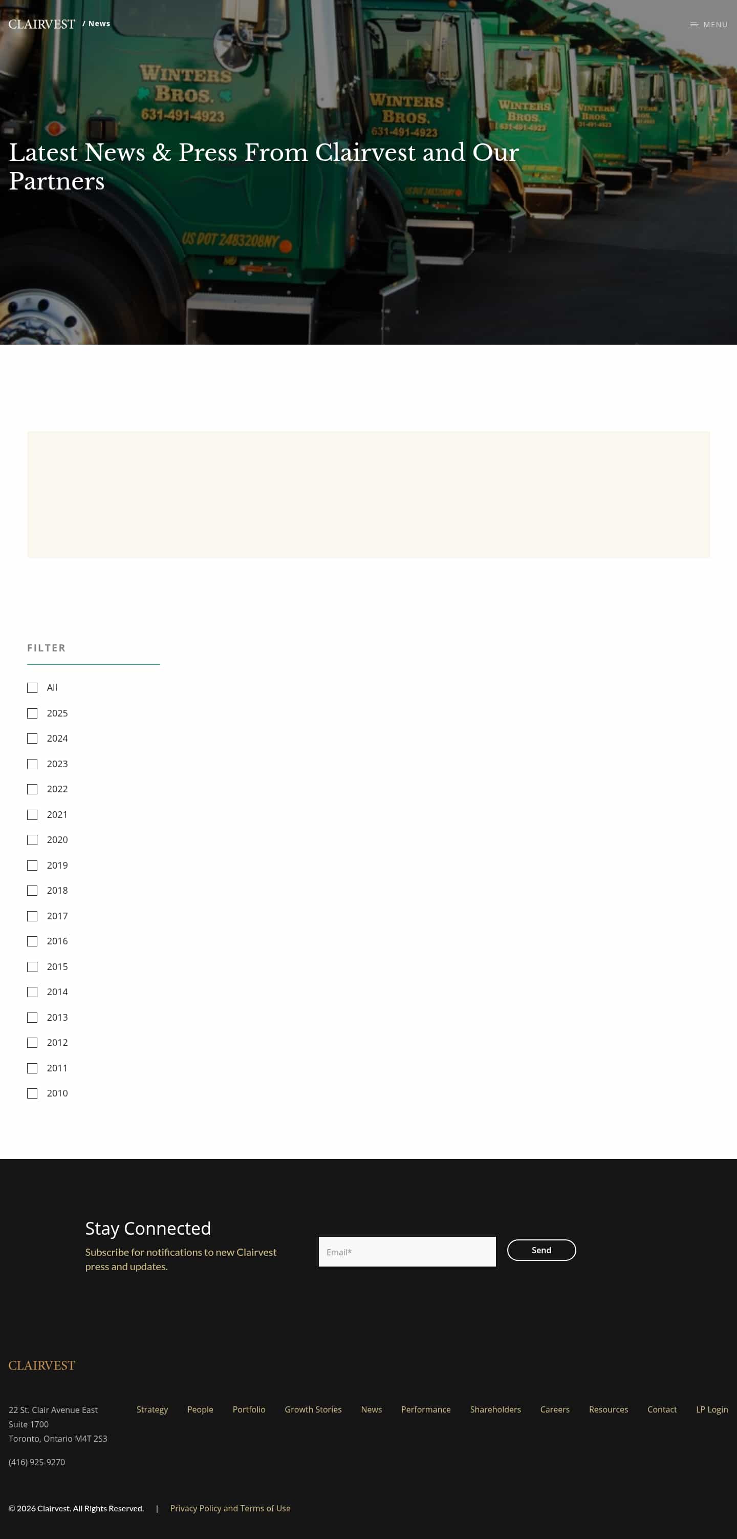 Latest website image capture
