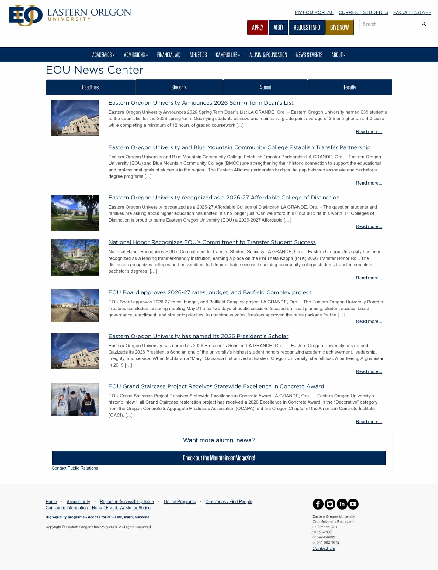 Latest website image capture