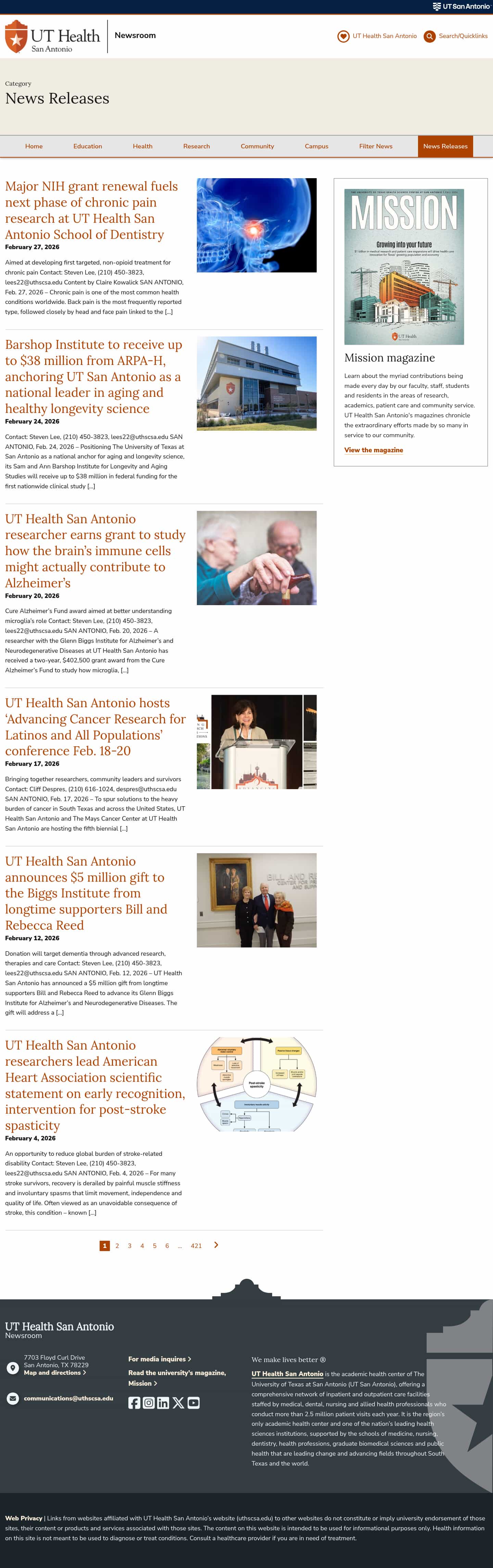 Latest website image capture