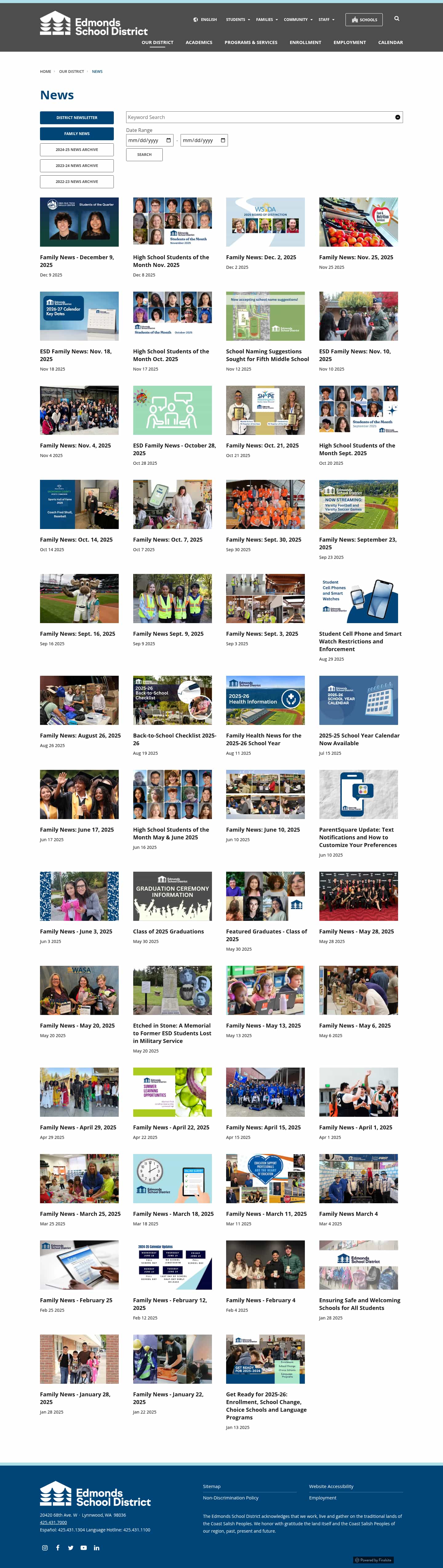 Latest website image capture