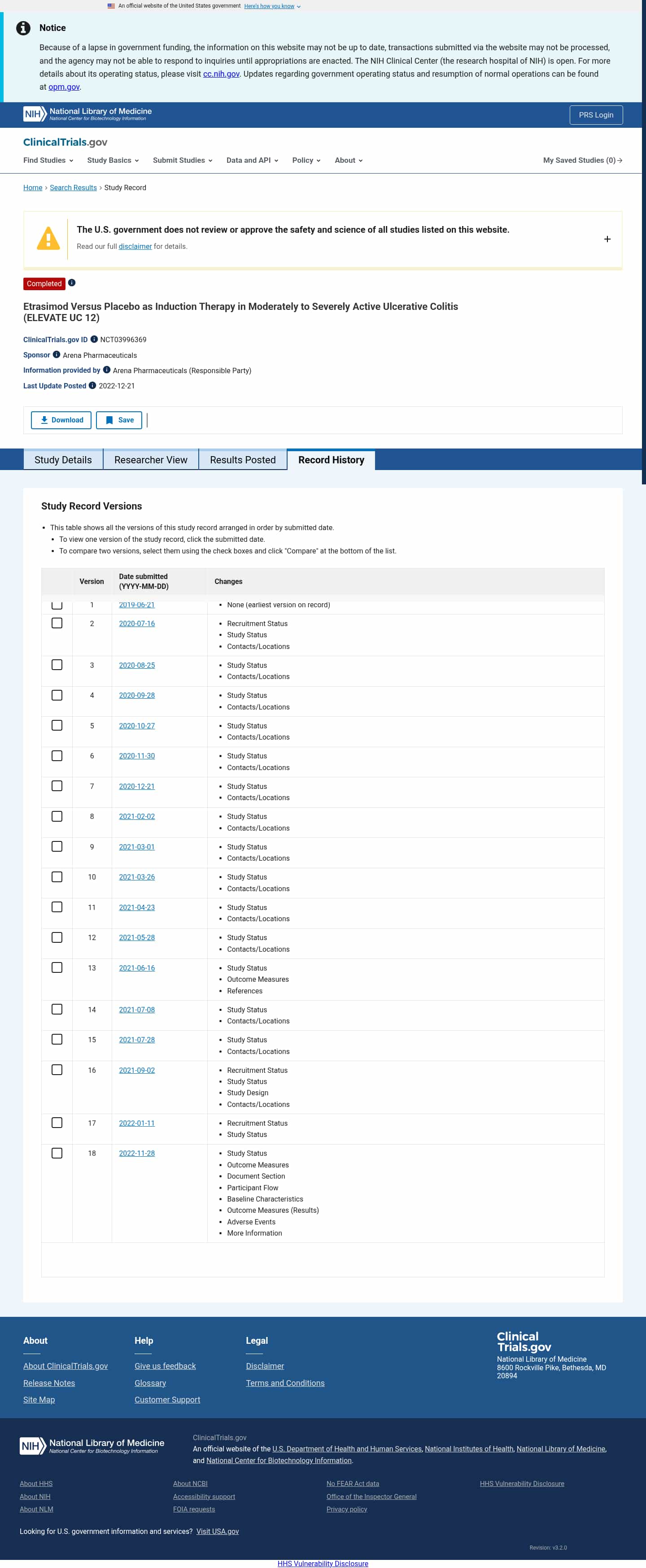 Latest website image capture