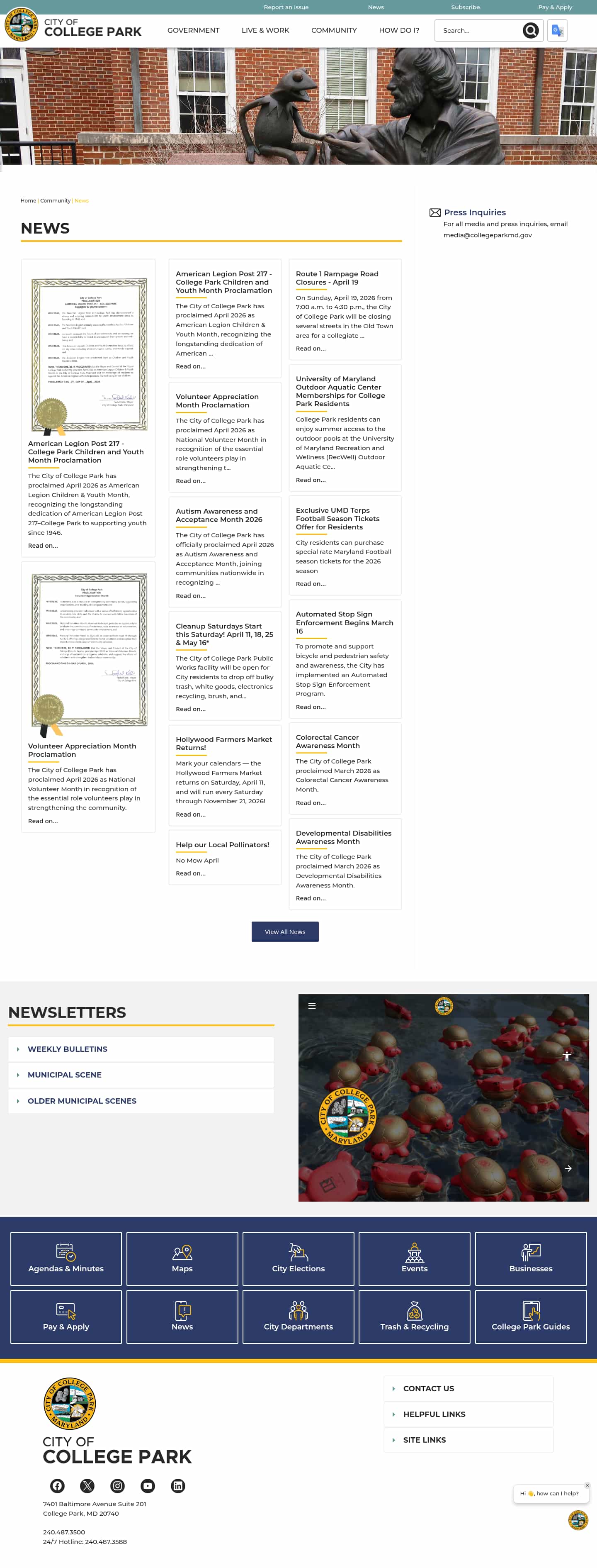 Latest website image capture