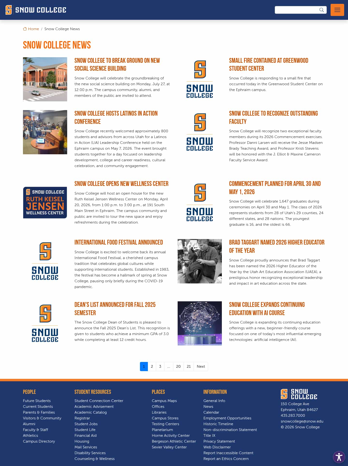Latest website image capture