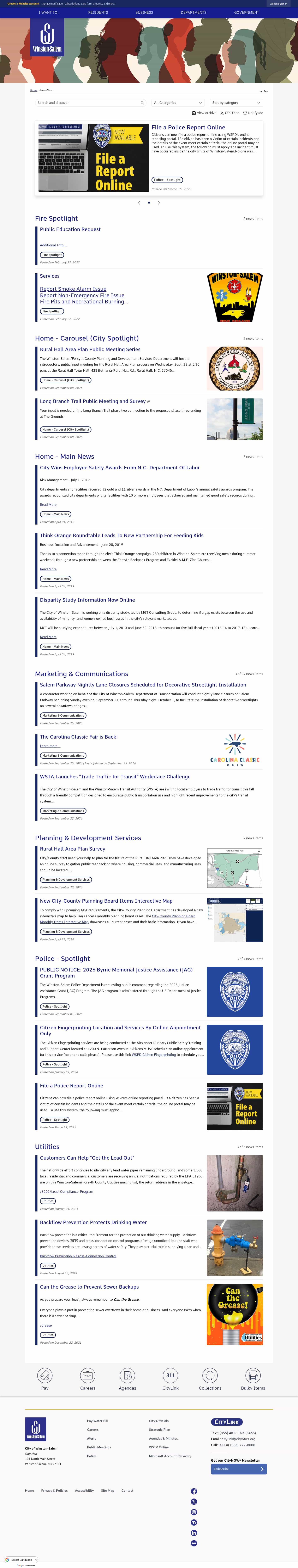 Latest website image capture