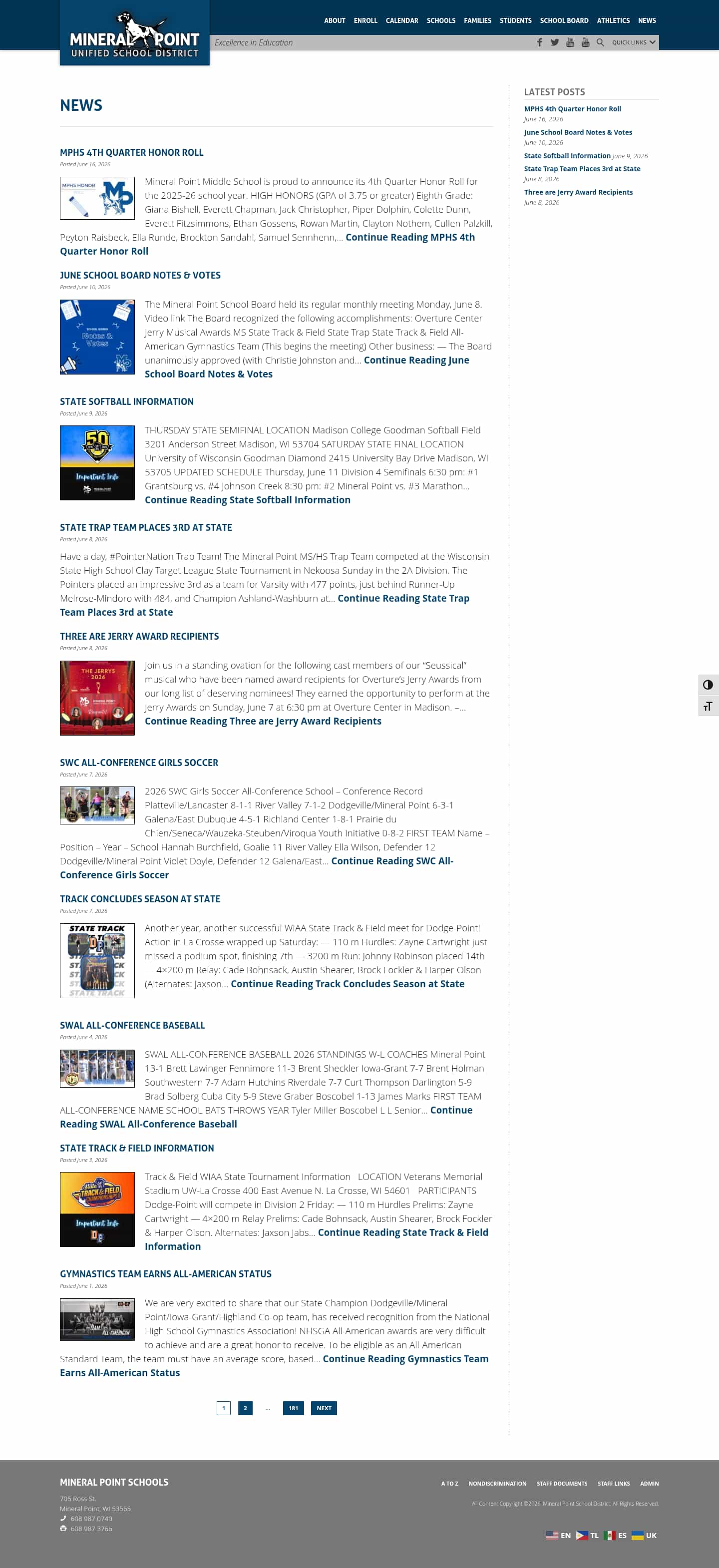 Latest website image capture