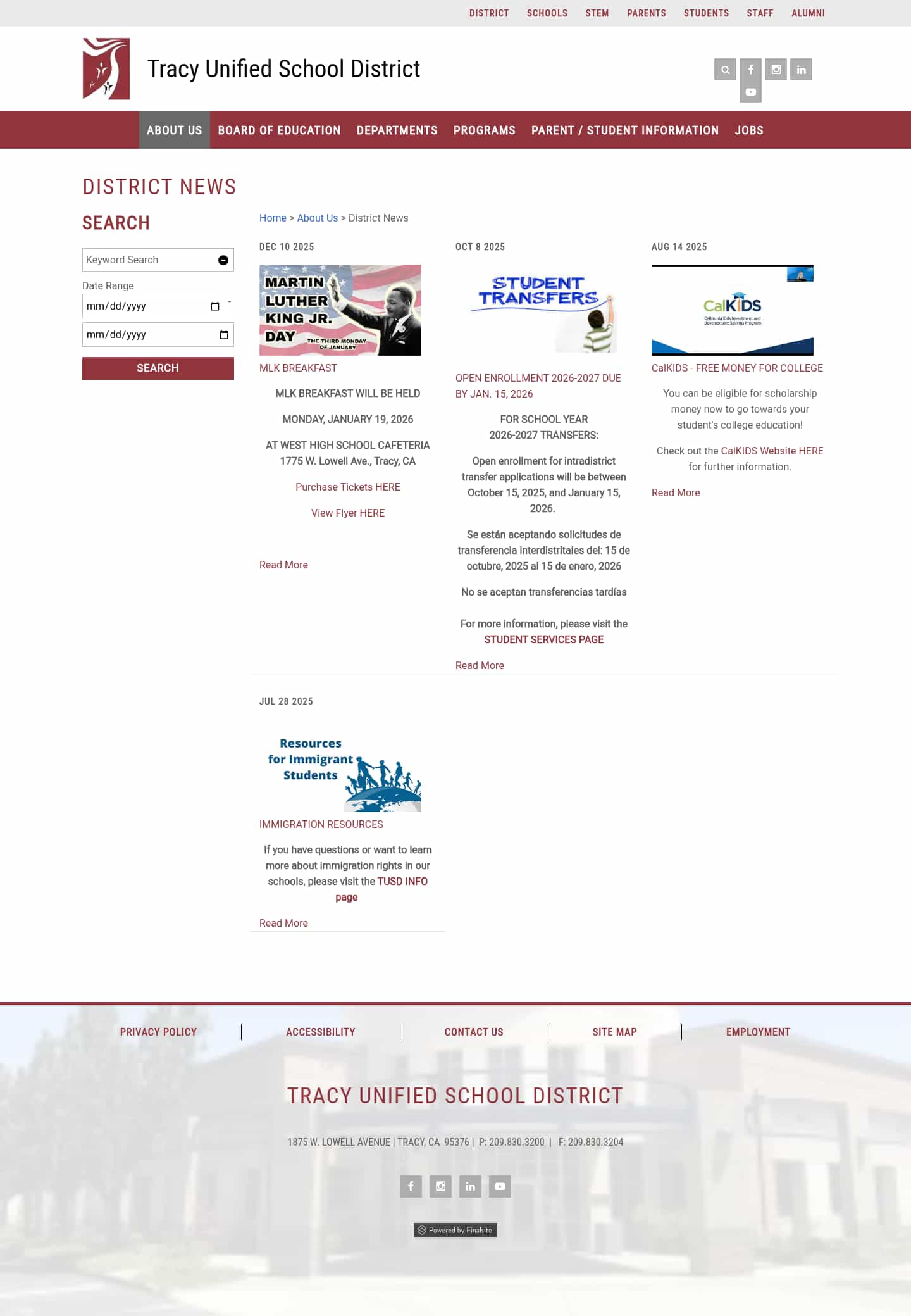 Latest website image capture