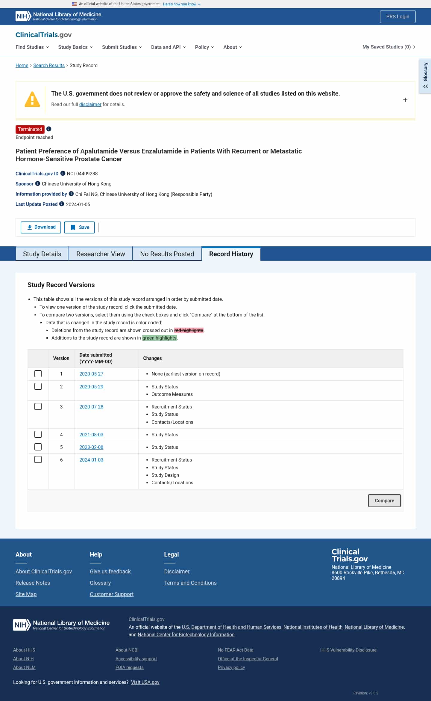 Latest website image capture