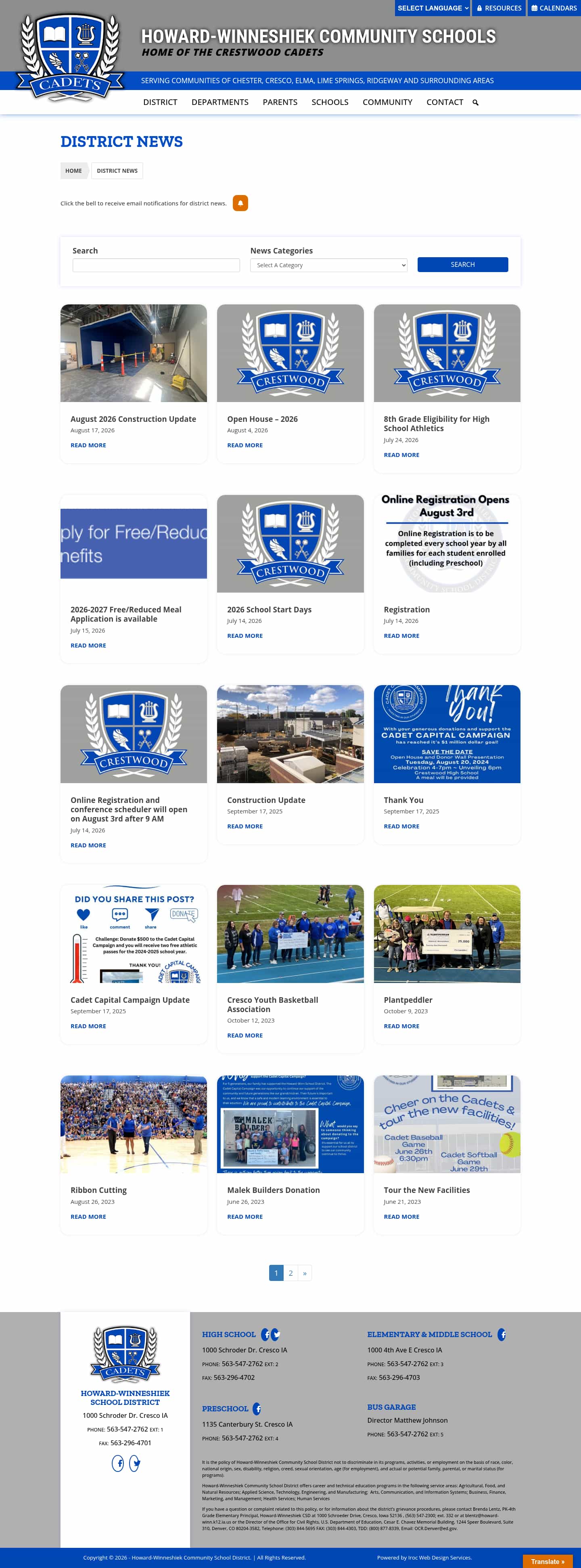 Latest website image capture