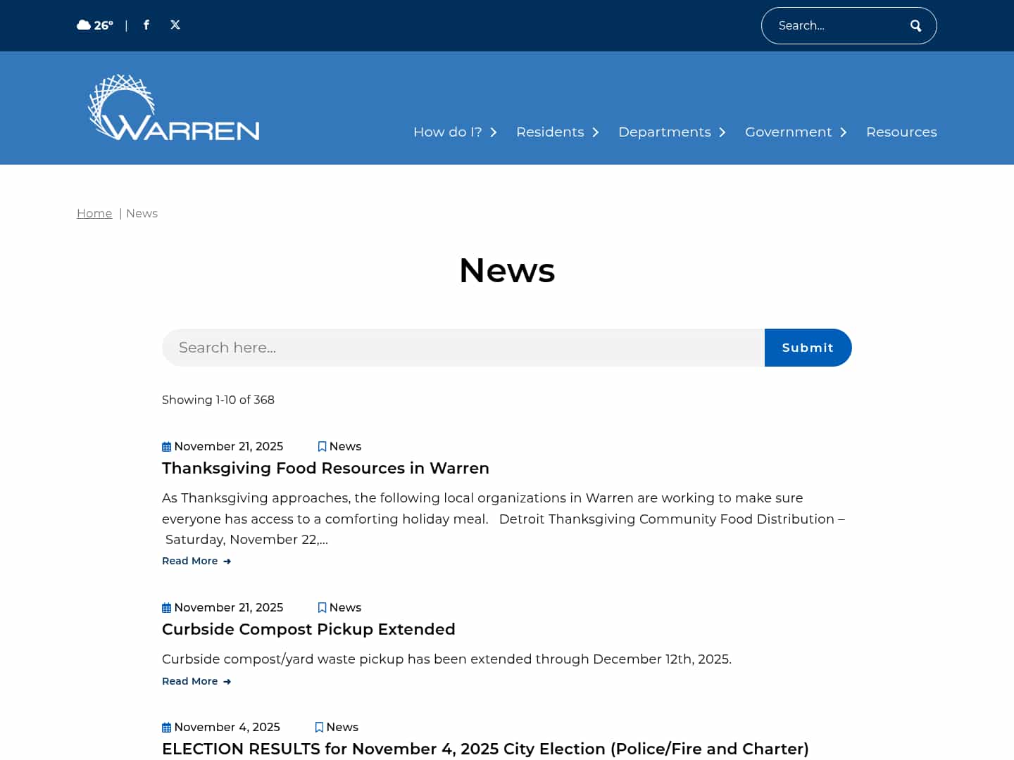 Latest website image capture