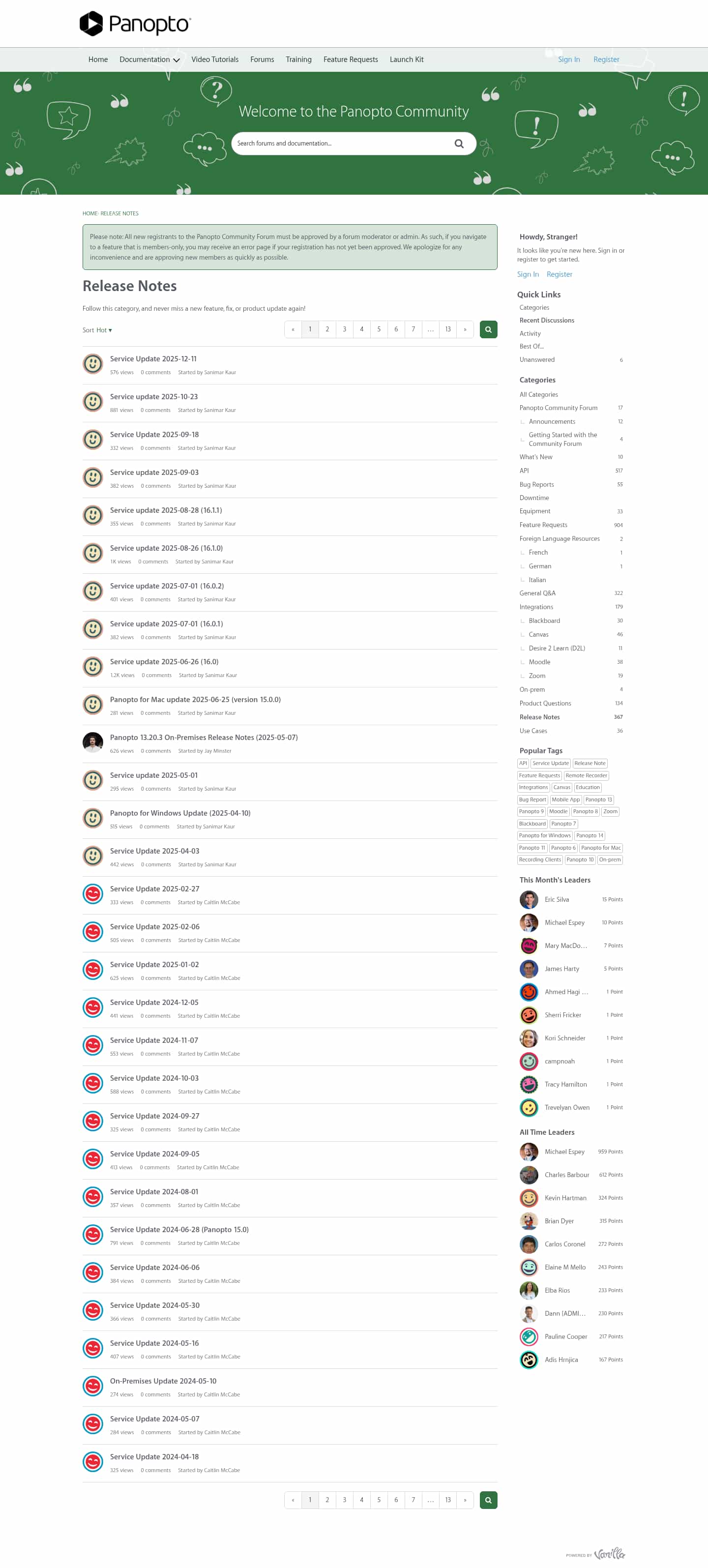 Latest website image capture