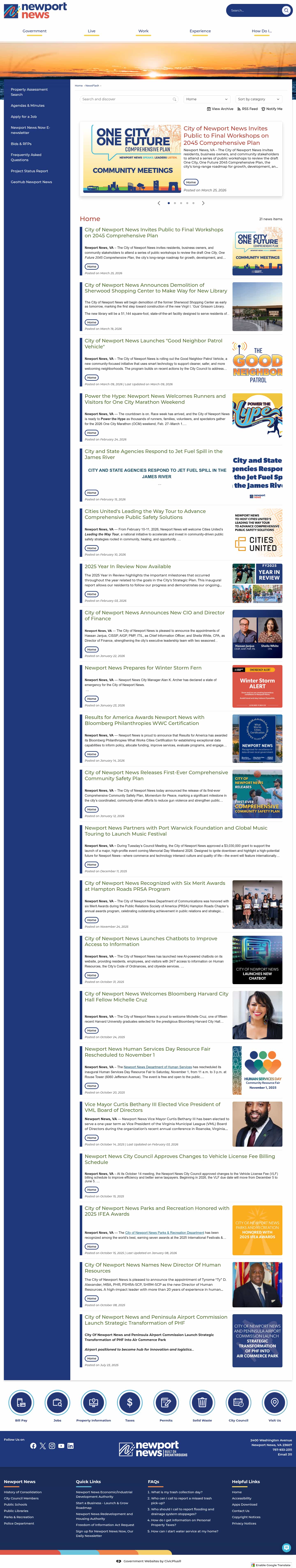 Latest website image capture