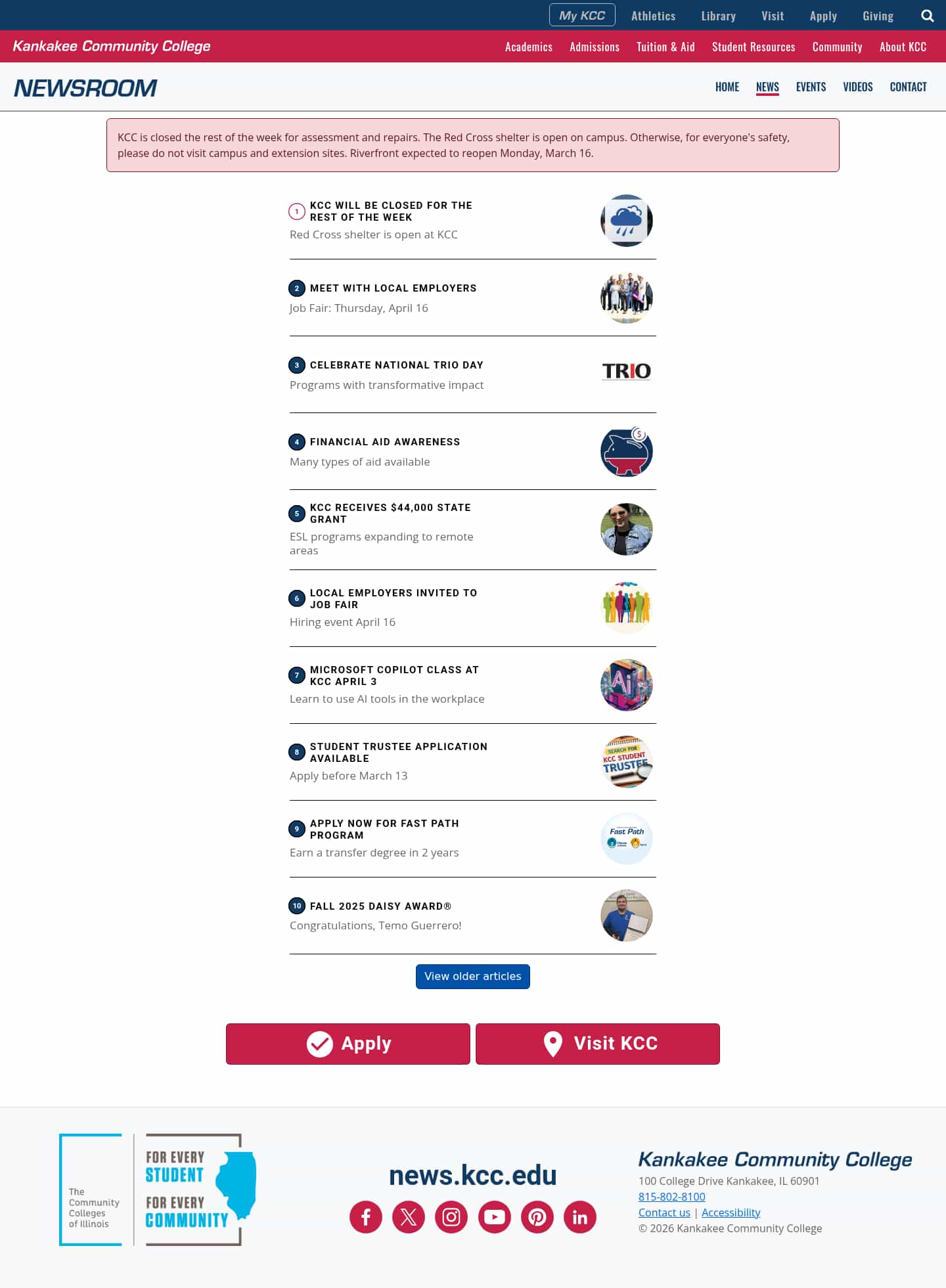 Latest website image capture