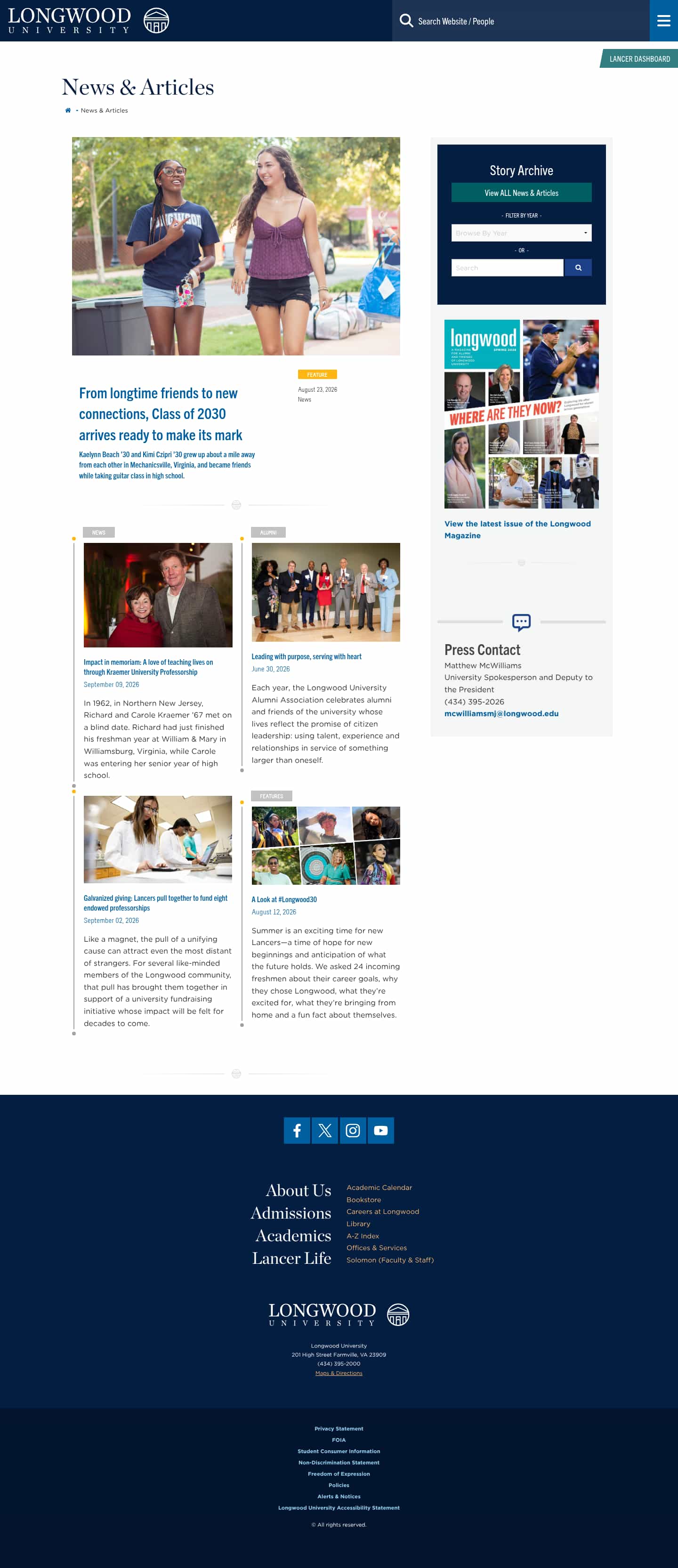 Latest website image capture