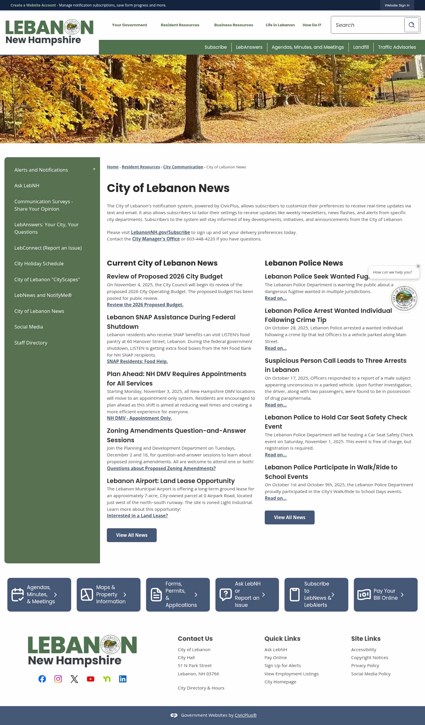 Latest website image capture