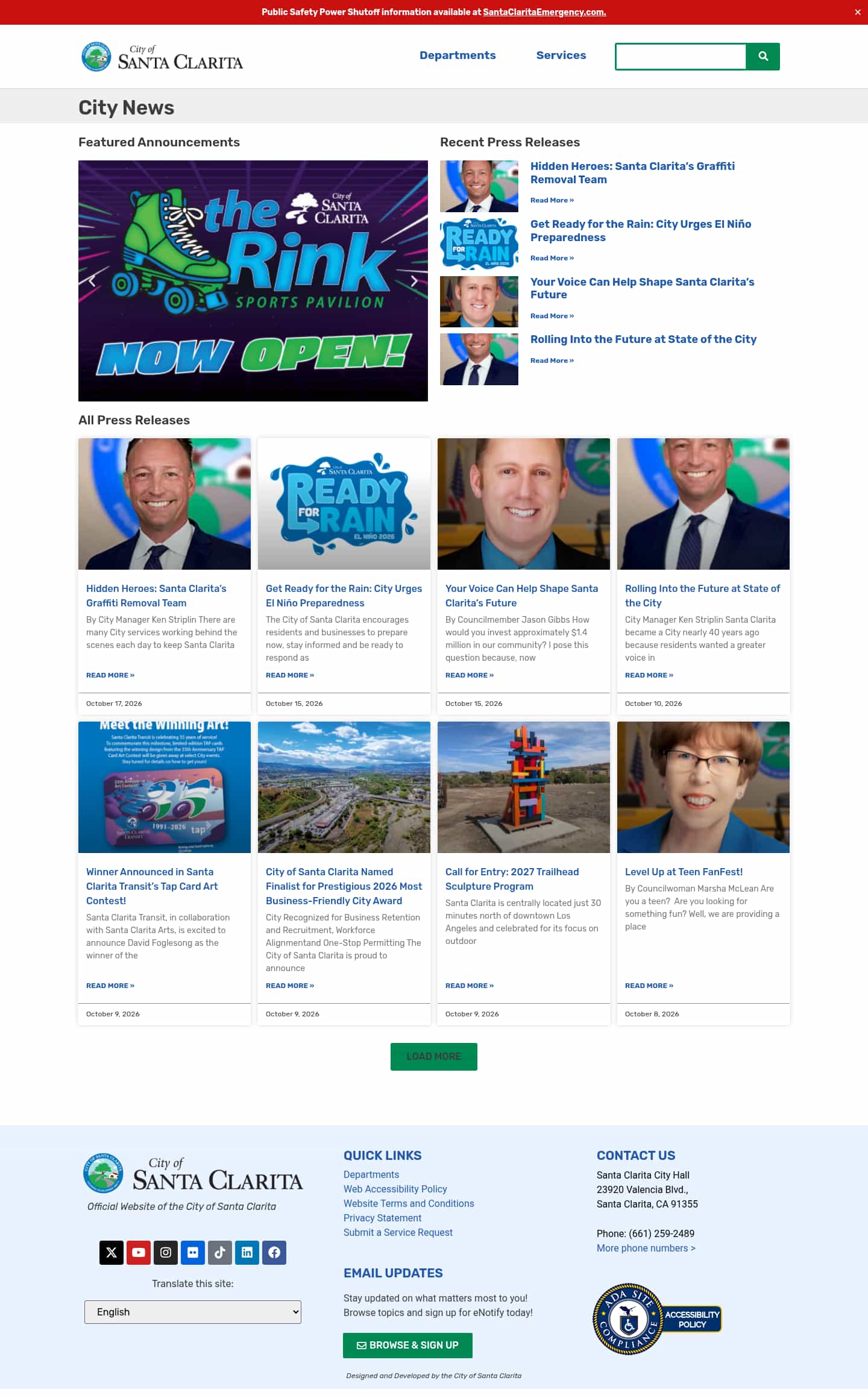 Latest website image capture