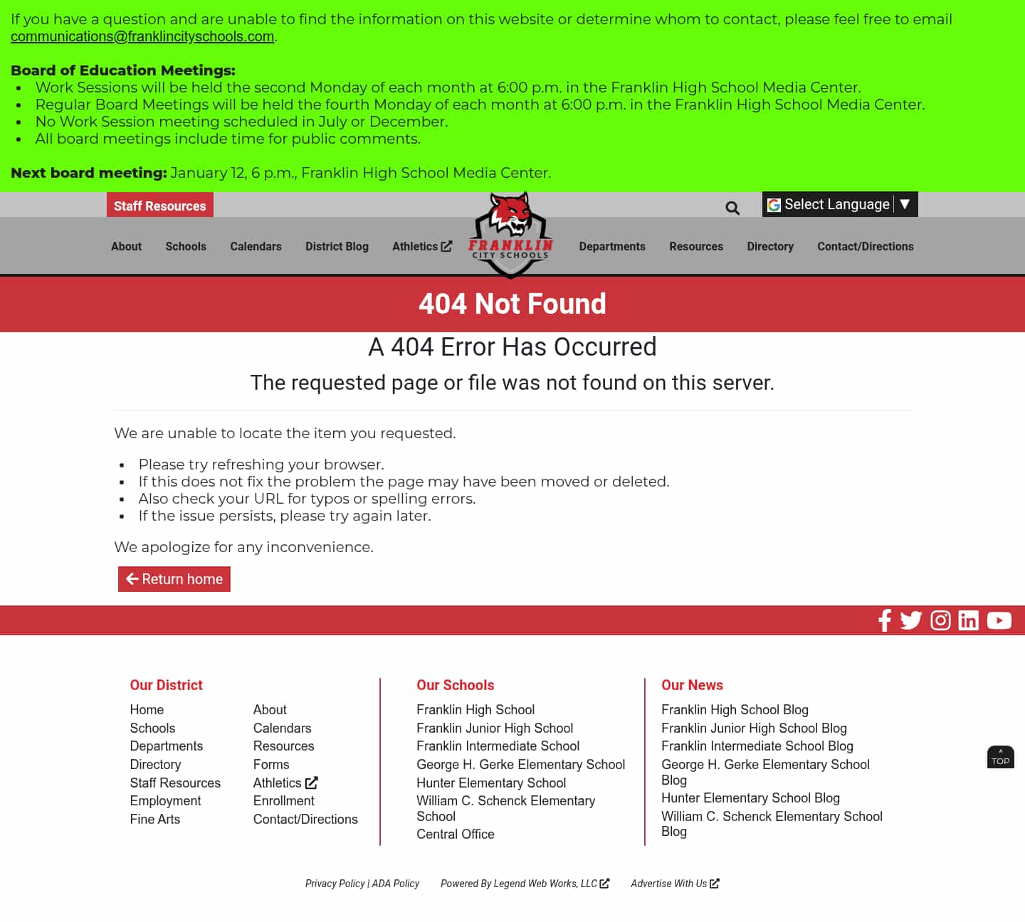 Latest website image capture