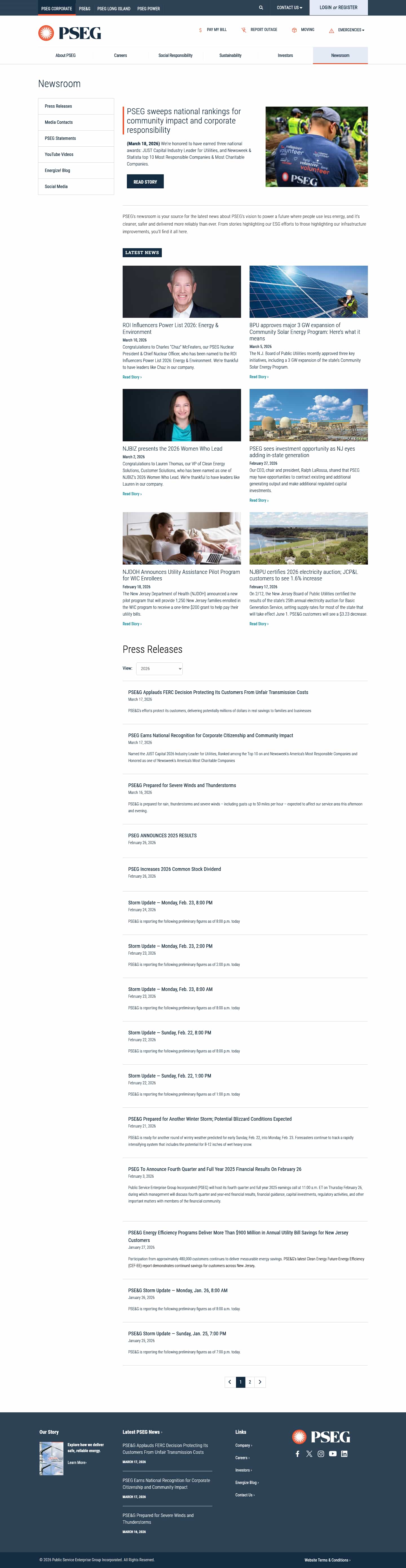 Latest website image capture