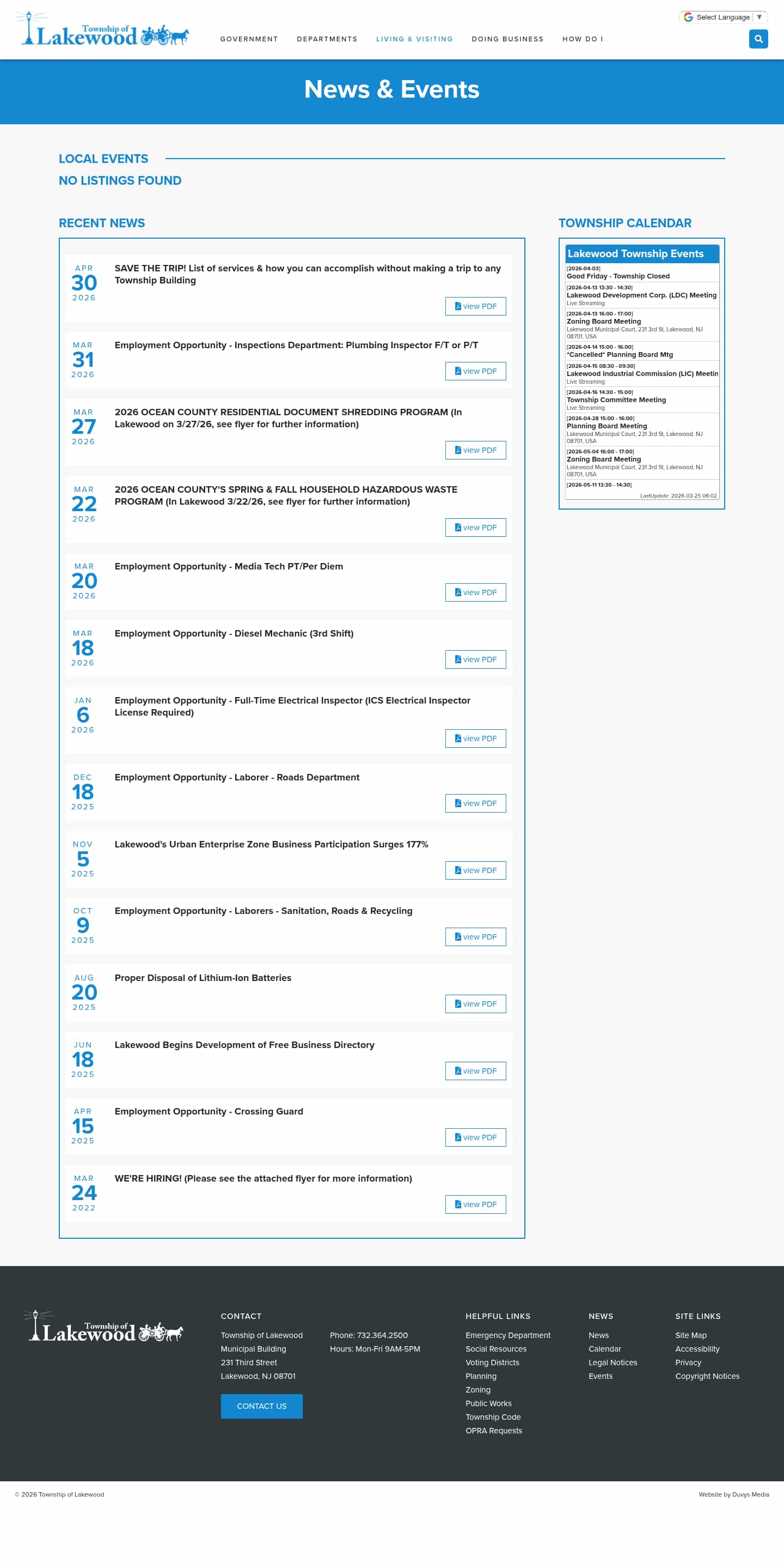 Latest website image capture