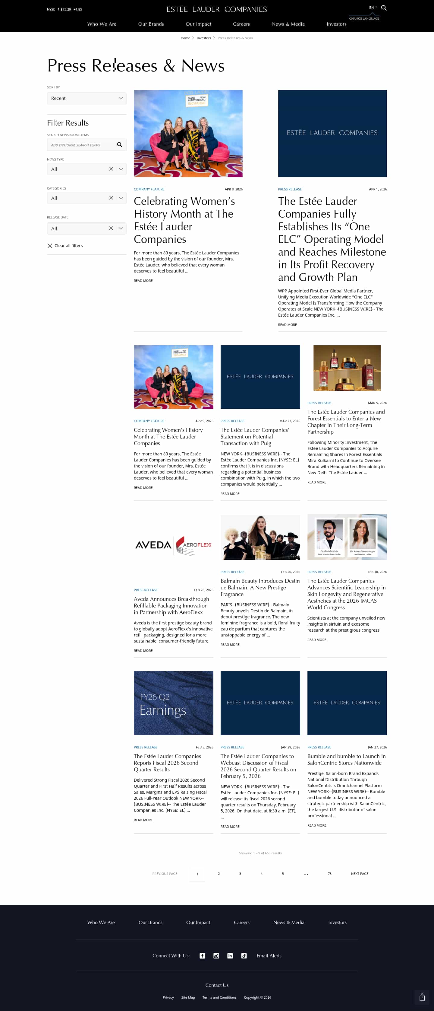 Latest website image capture