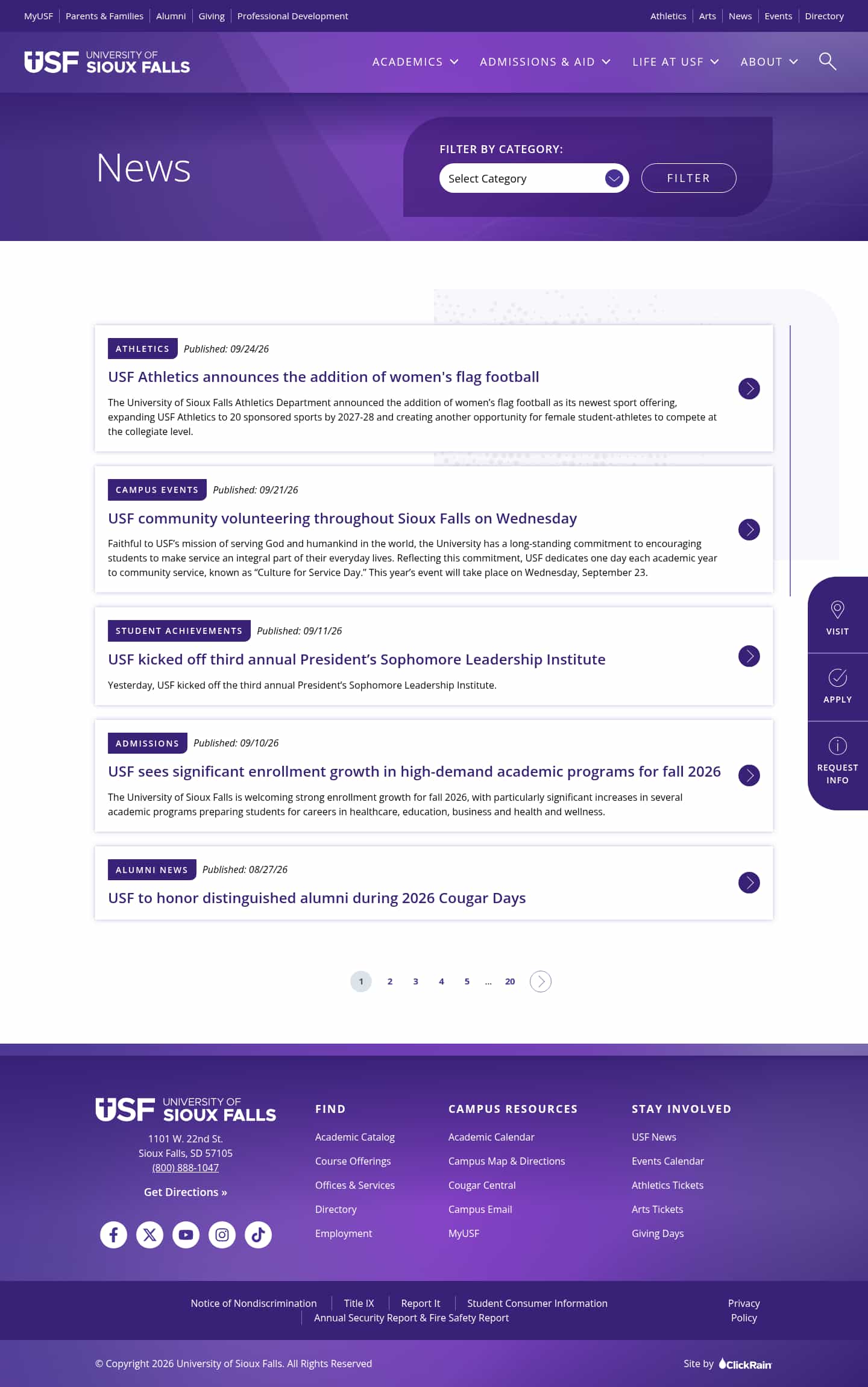 Latest website image capture