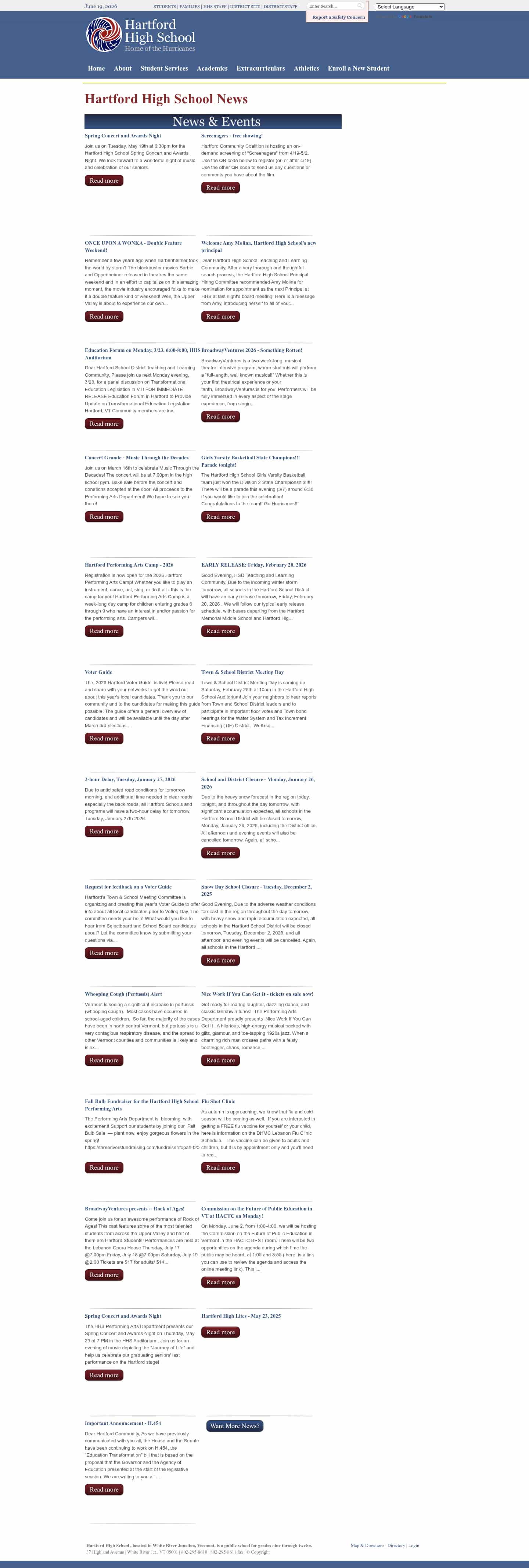 Latest website image capture