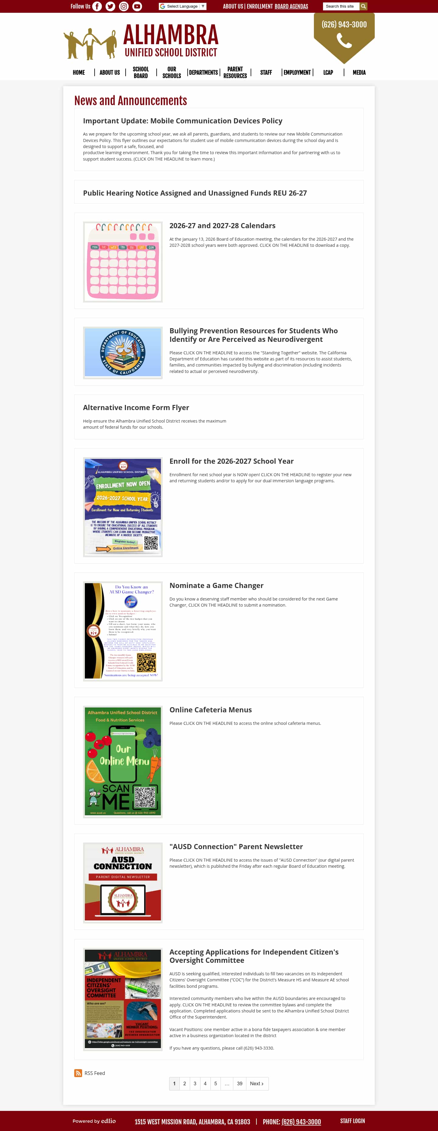 Latest website image capture