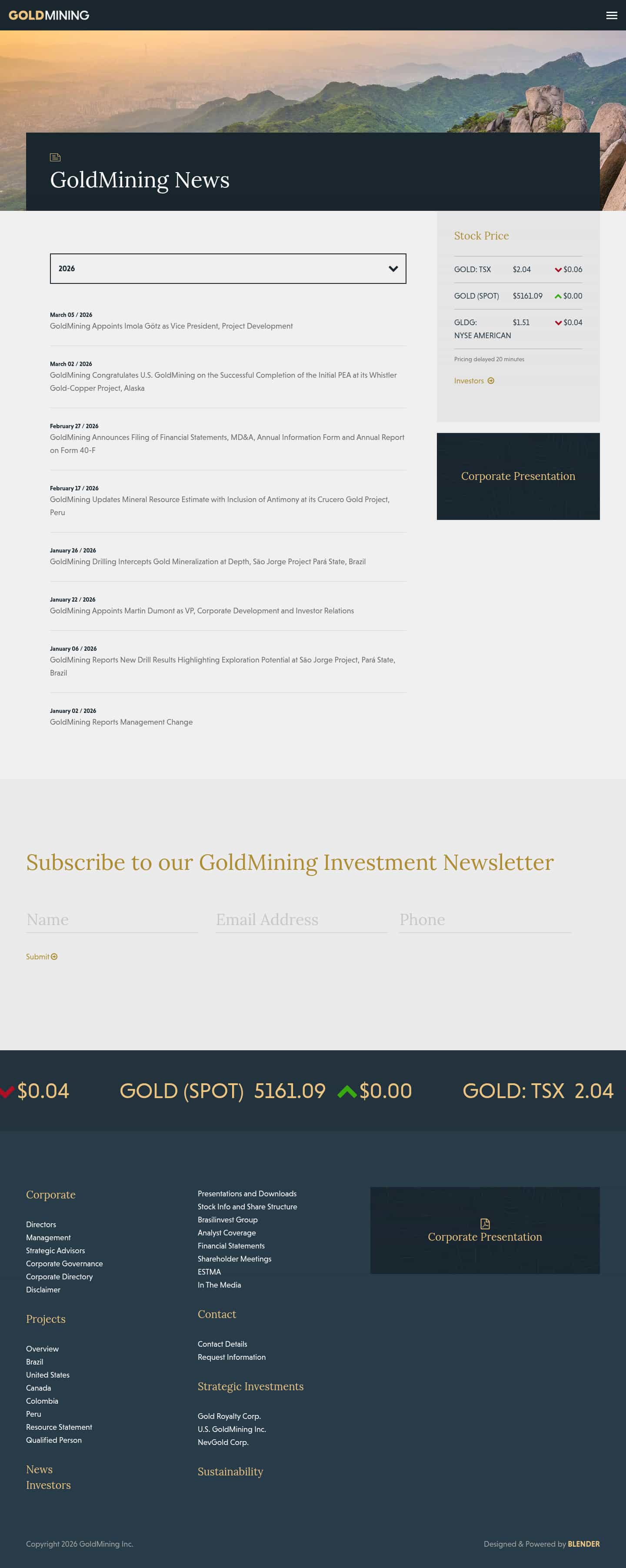 Latest website image capture