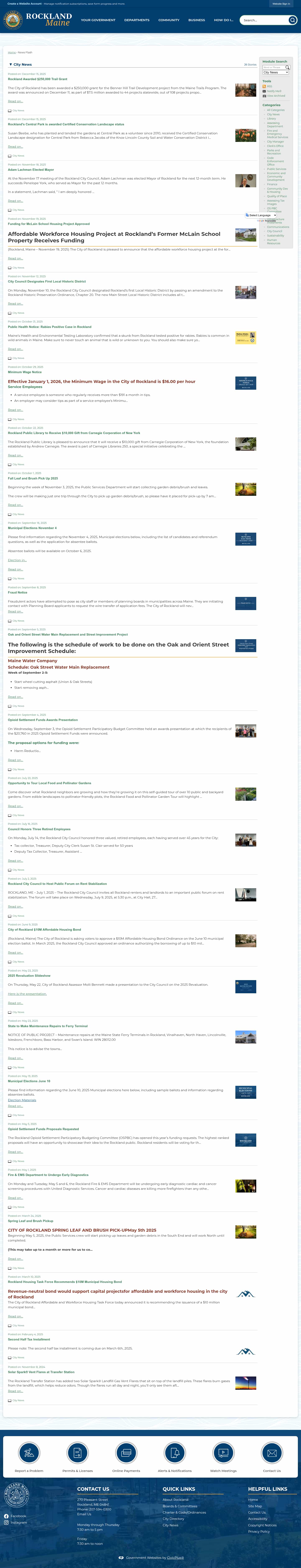 Latest website image capture