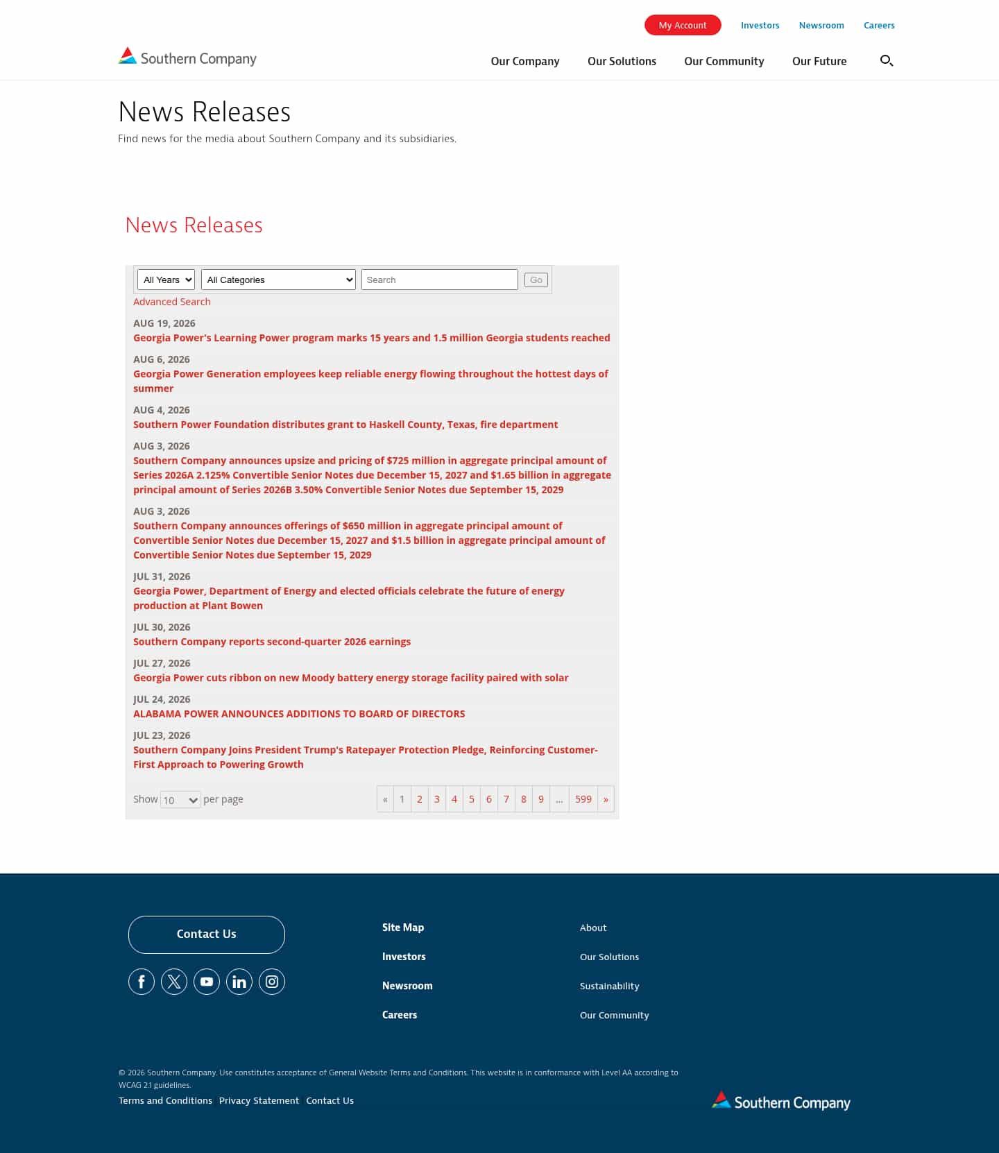 Latest website image capture